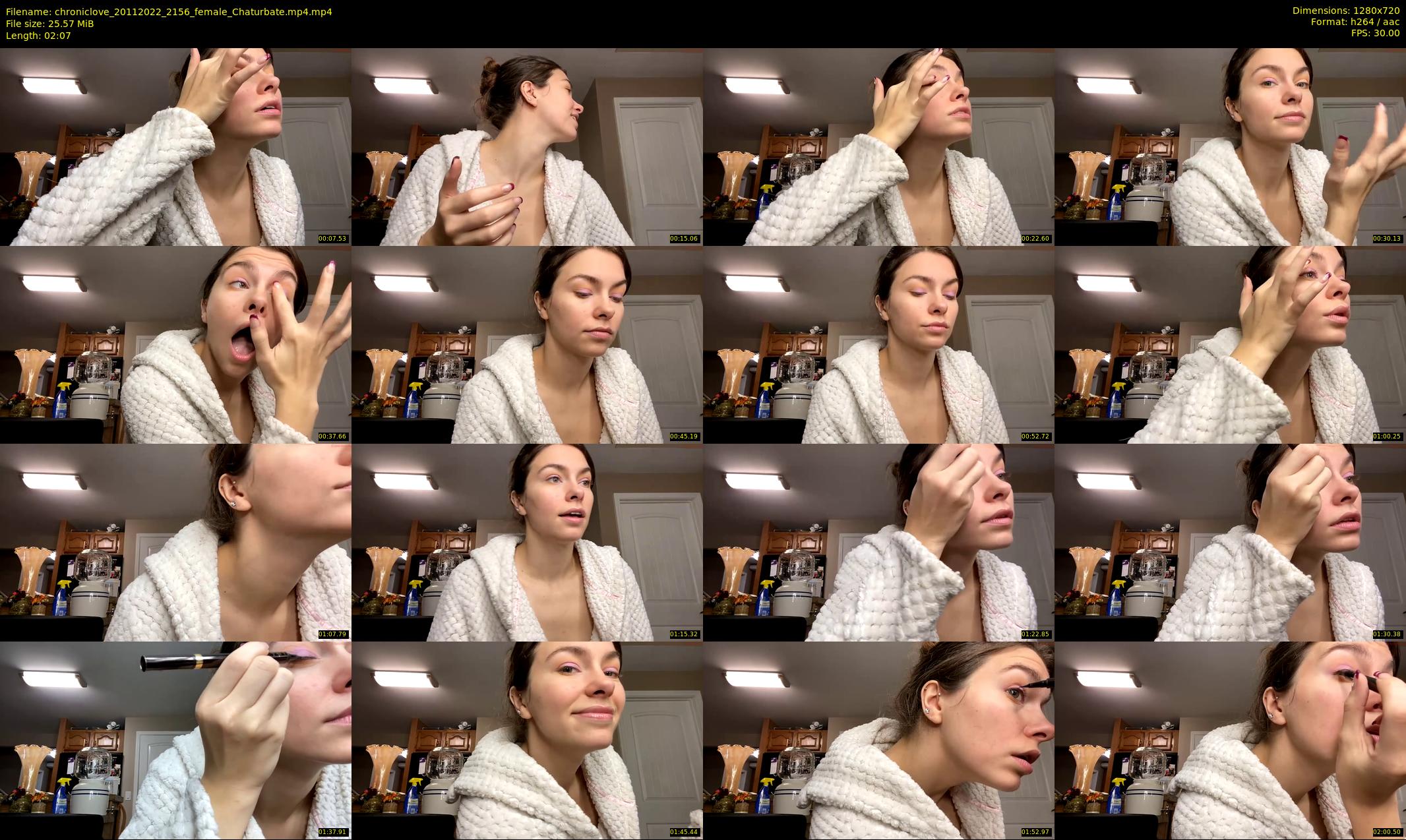 chroniclove — 3 minute Chaturbate female cam show recording, 720p, Nov 20, 2022