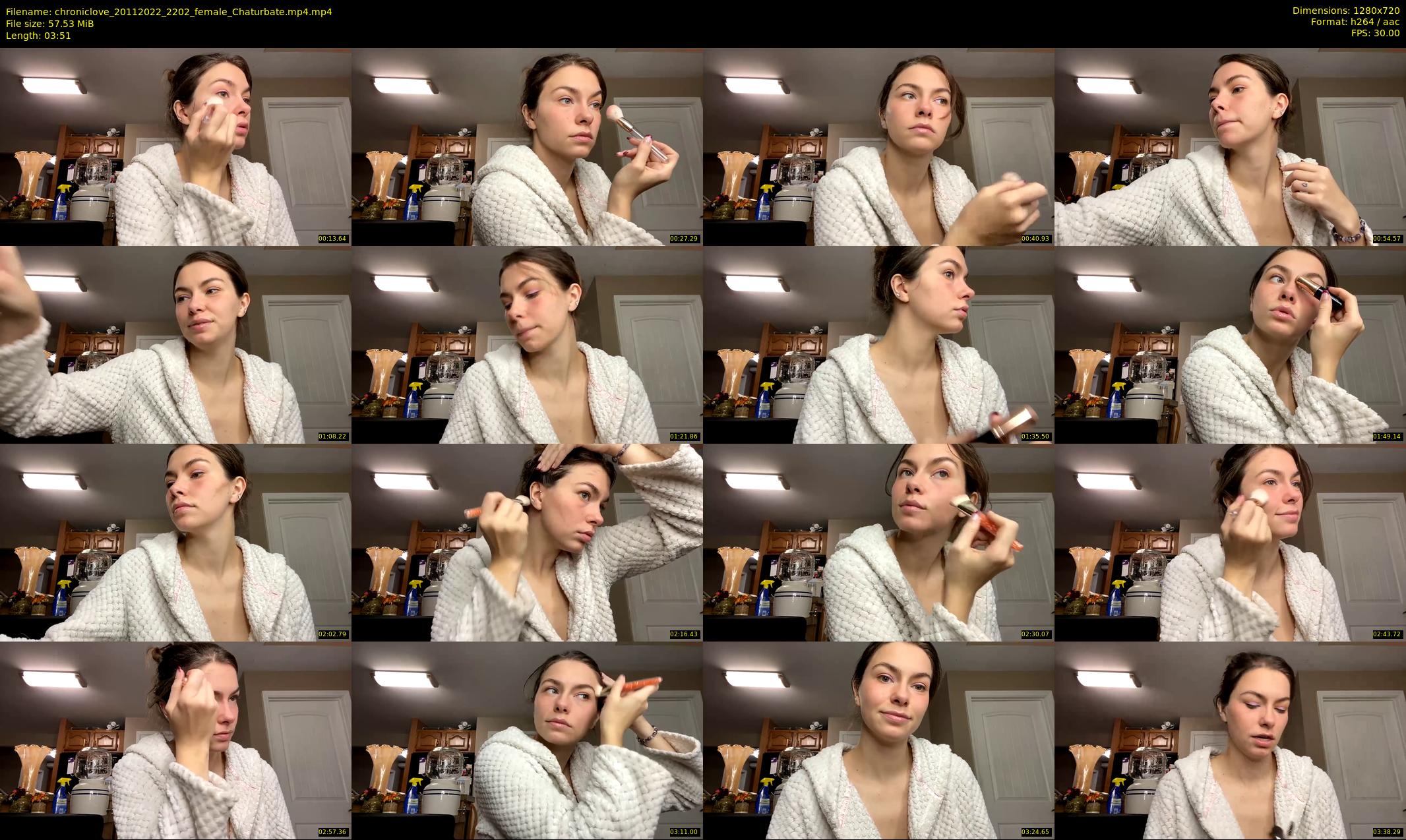 chroniclove — 4 minute Chaturbate female cam show recording, 720p, Nov 20, 2022