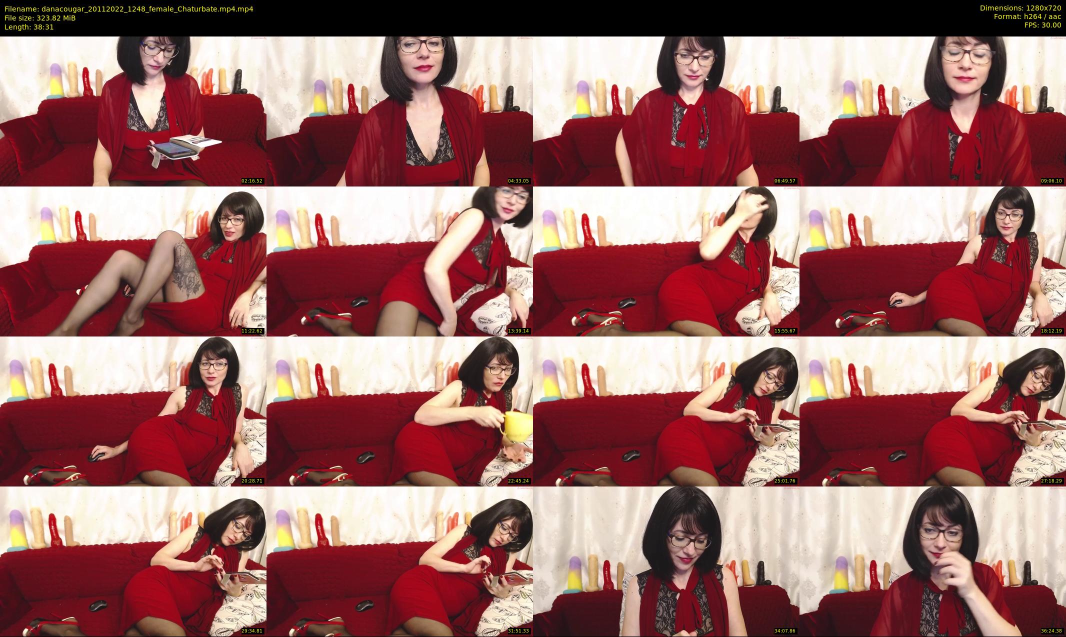 danacougar — 39 minute Chaturbate female cam show recording, 720p, Nov 20, 2022
