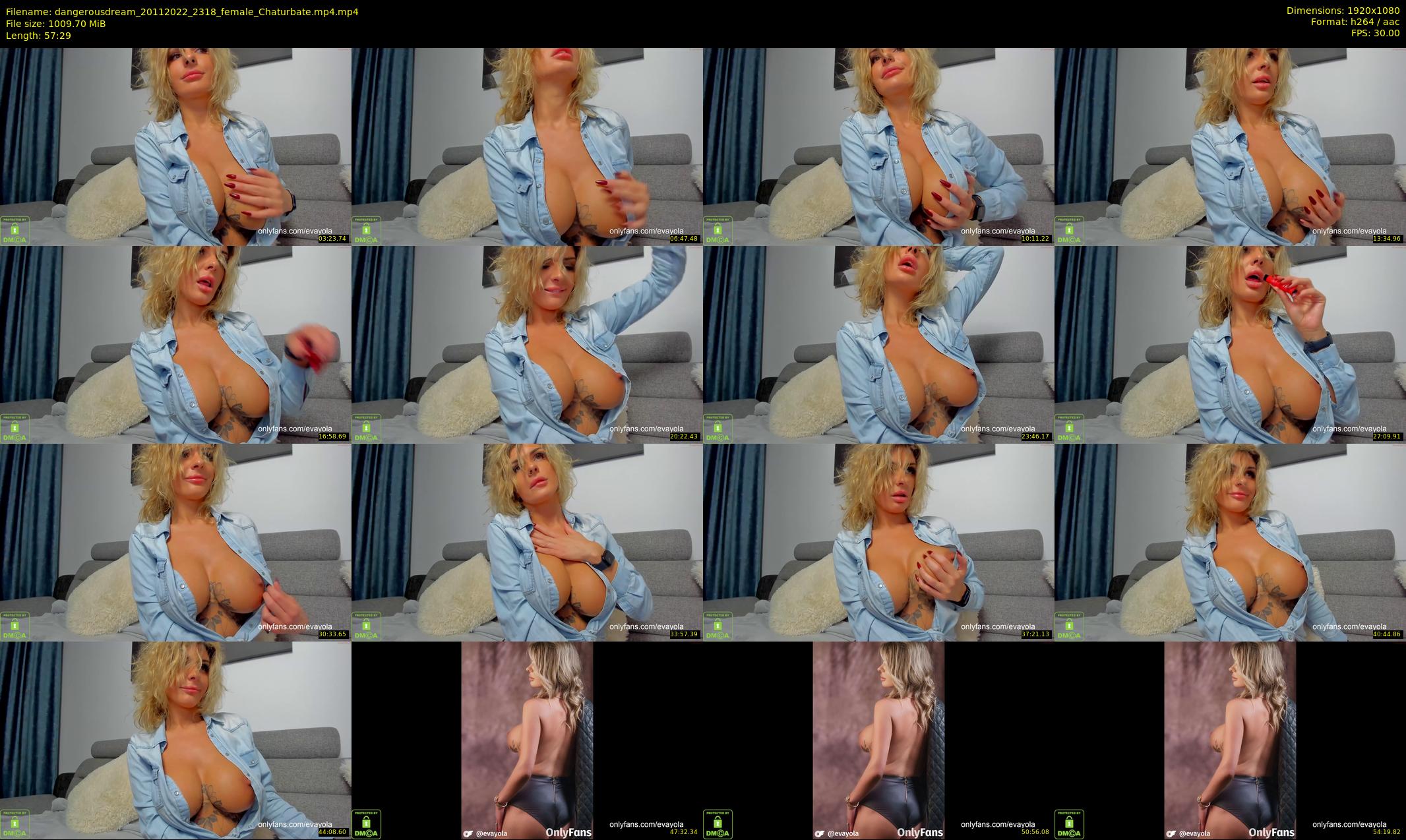 dangerousdream — 58 minute Chaturbate couple cam show recording, 1080p, Nov 20, 2022
