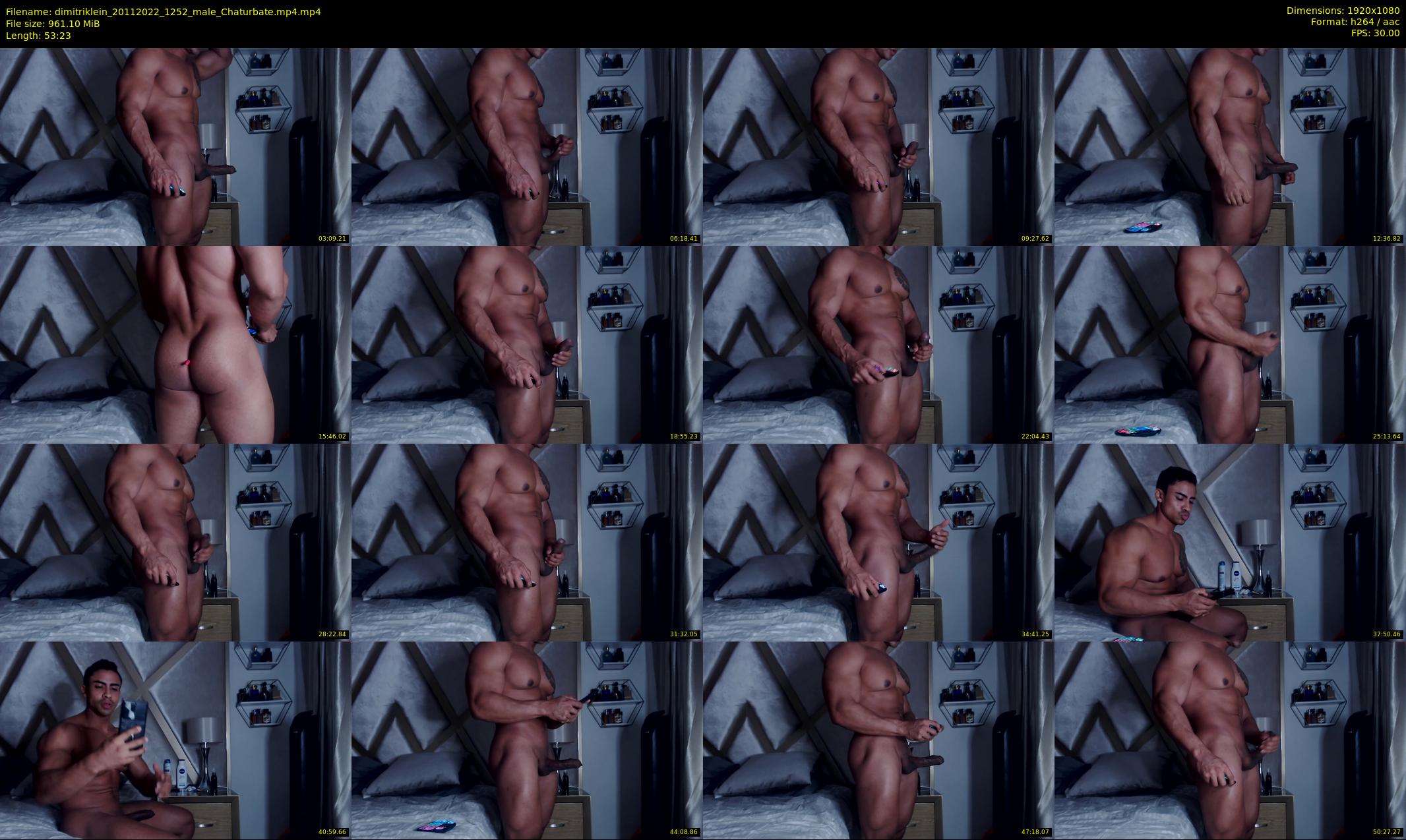 dimitriklein — 54 minute Chaturbate male cam show recording, 1080p, Nov 20, 2022