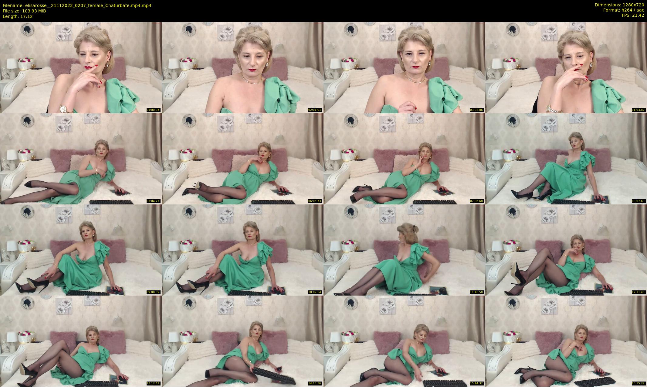 elisarosse_ — 18 minute Chaturbate female cam show recording, 720p, Nov 21, 2022