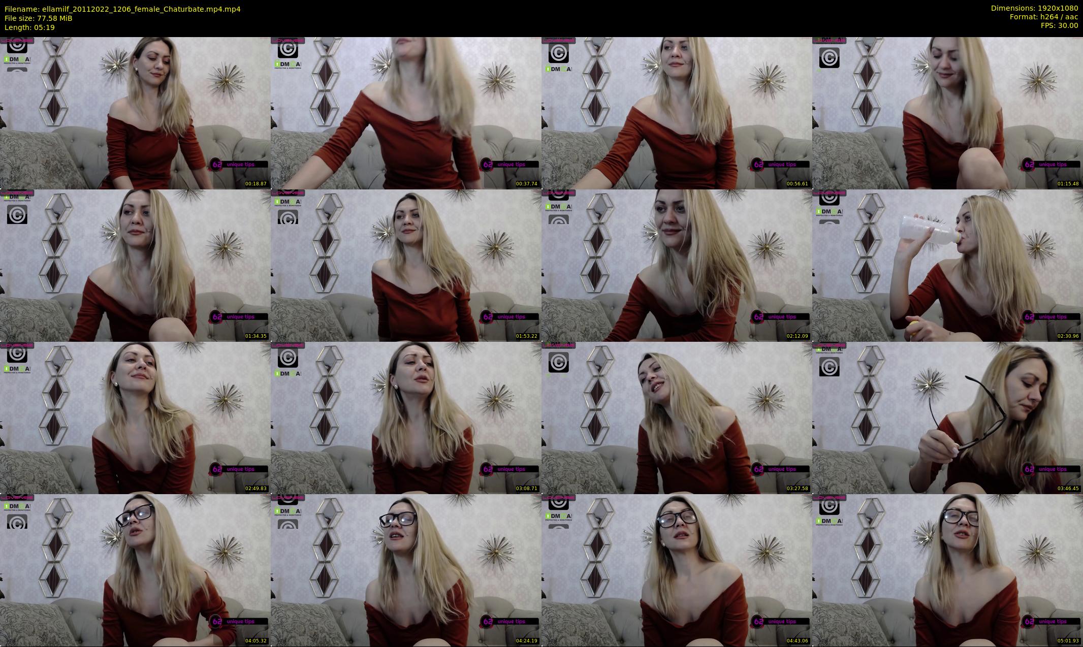 ellamilf — 6 minute Chaturbate female cam show recording, 1080p, Nov 20, 2022