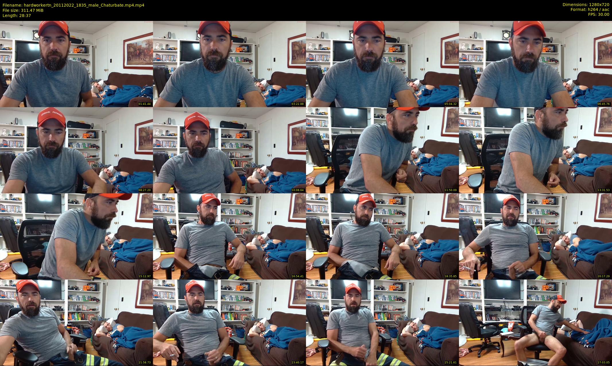 hardworkertn — 29 minute Chaturbate male cam show recording, 720p, Nov 20, 2022