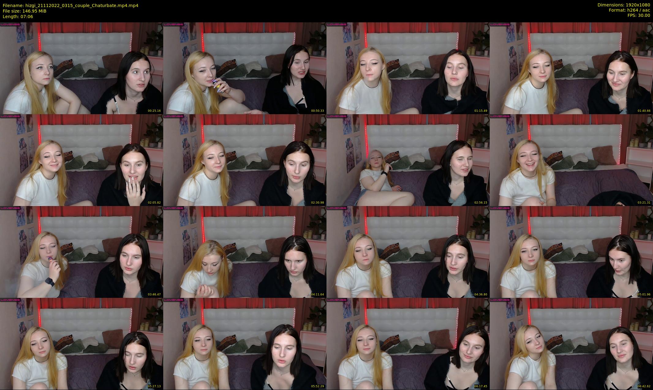 hizgi — 8 minute Chaturbate couple cam show recording, 1080p, Nov 21, 2022