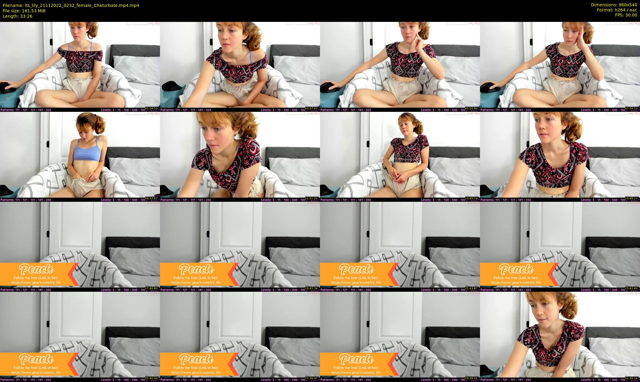 its_lily — 34 minute Chaturbate female cam show recording, 480p, Nov 21, 2022