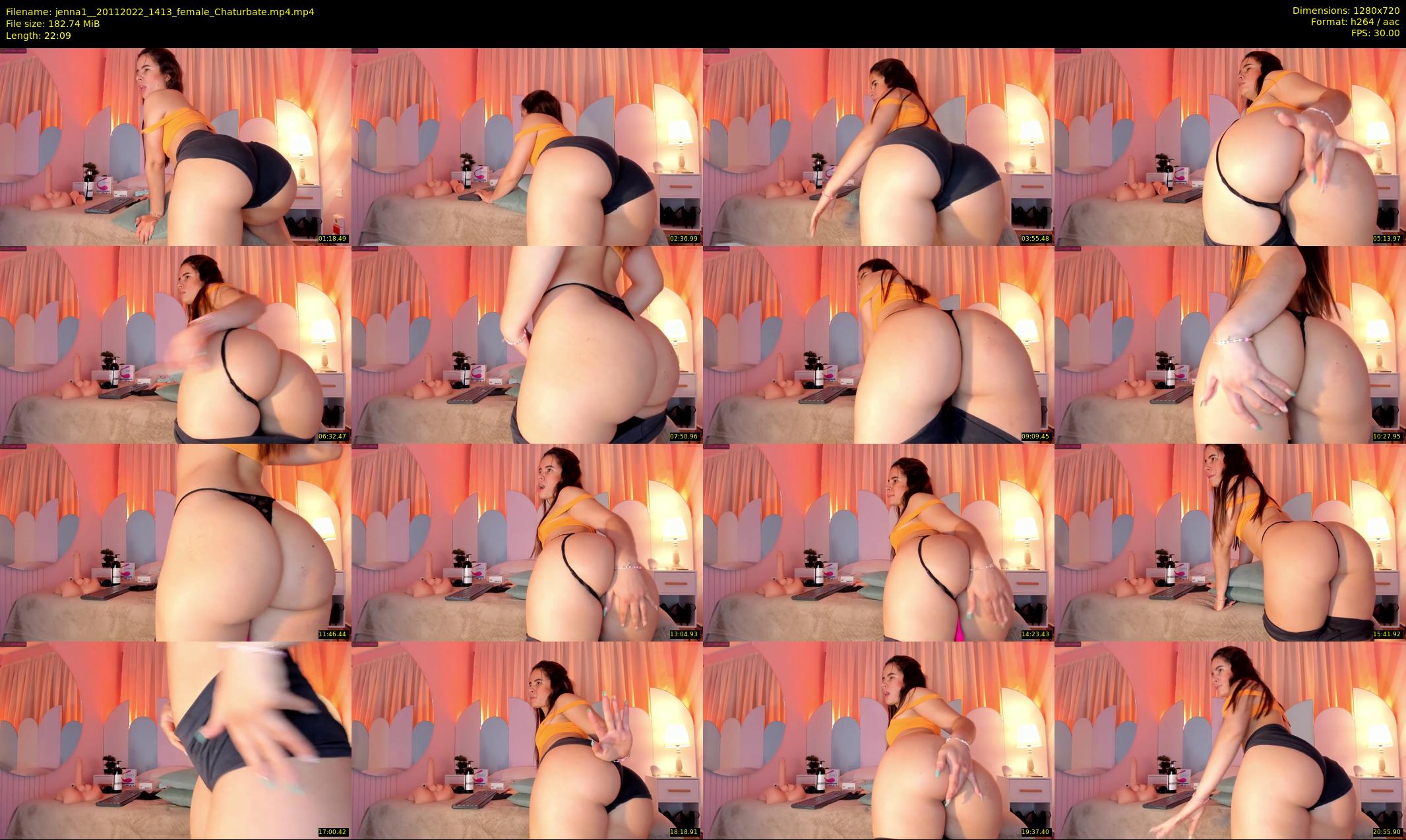jenna1_ — 23 minute Chaturbate female cam show recording, 720p, Nov 20, 2022