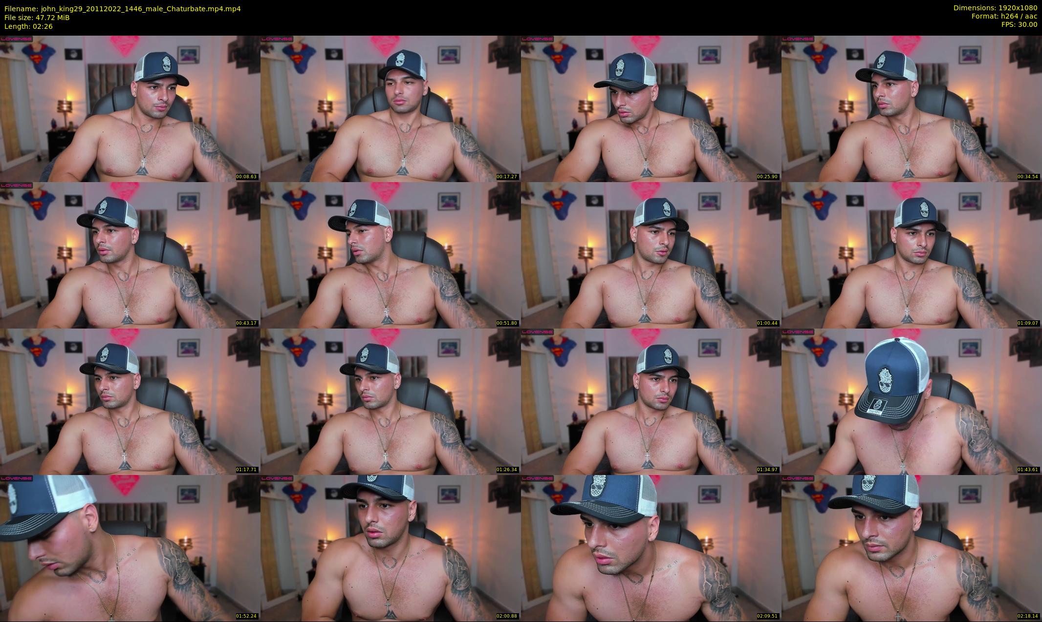 john_king29 — 3 minute Chaturbate male cam show recording, 1080p, Nov 20, 2022