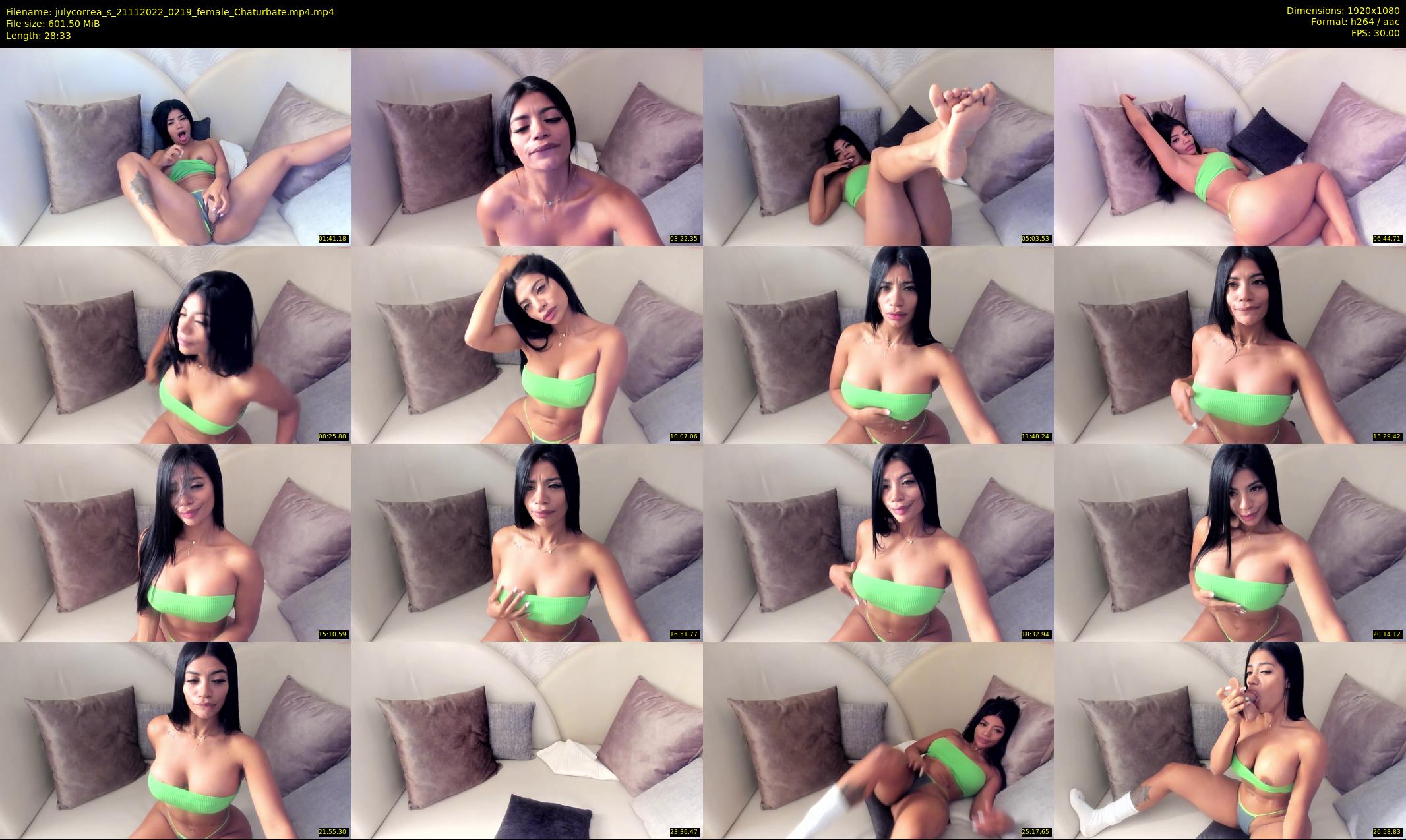 julycorrea_s — 29 minute Chaturbate female cam show recording, 1080p, Nov 21, 2022