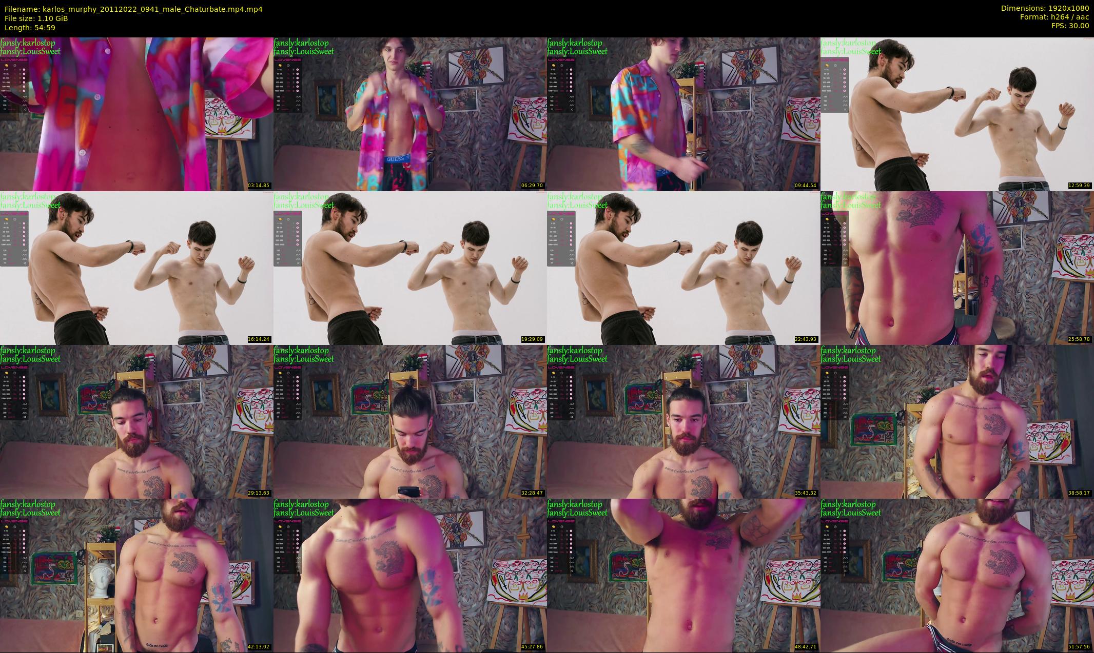 karlos_murphy — 55 minute Chaturbate male cam show recording, 1080p, Nov 20, 2022
