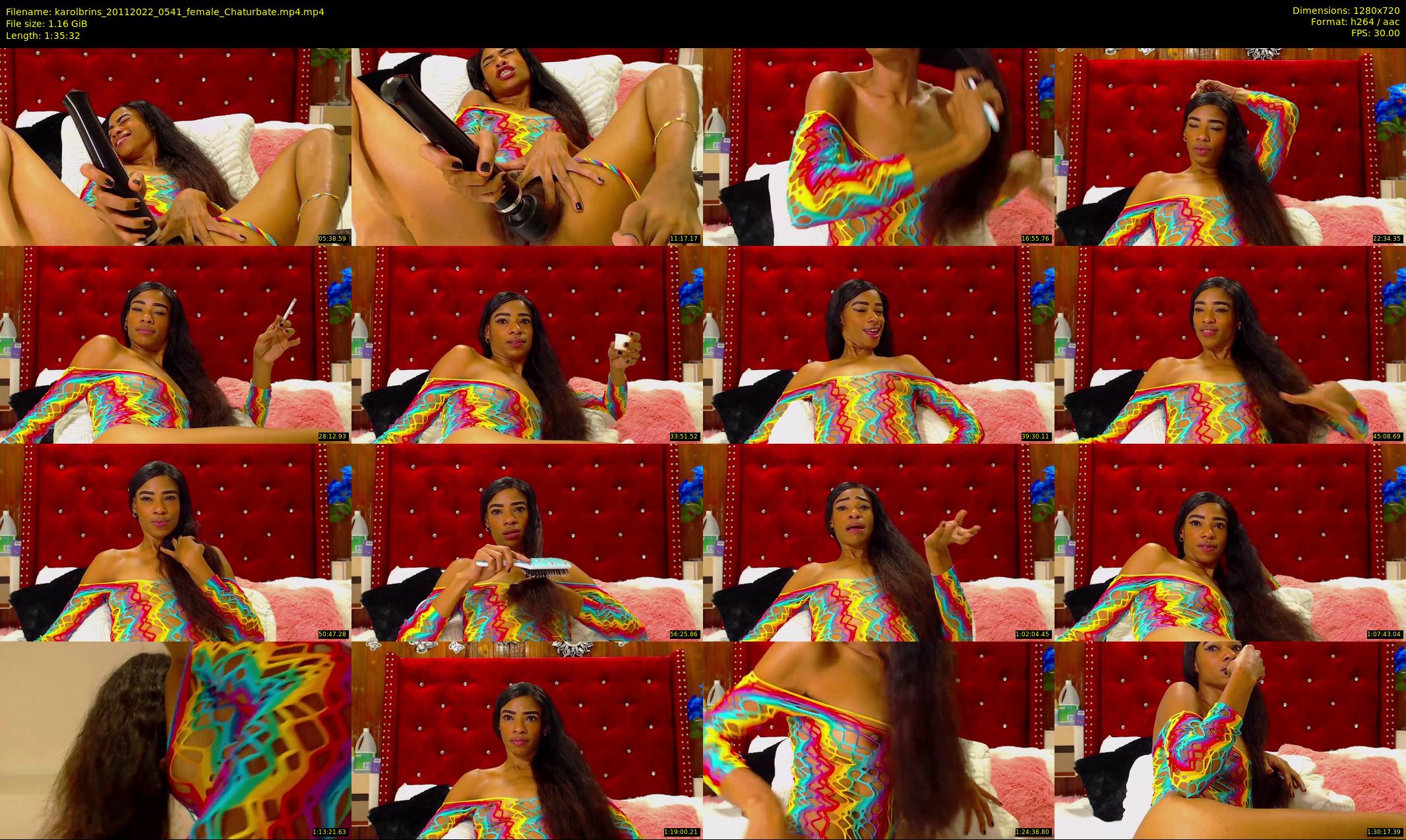 karolbrins — 96 minute Chaturbate female cam show recording, 720p, Nov 20, 2022