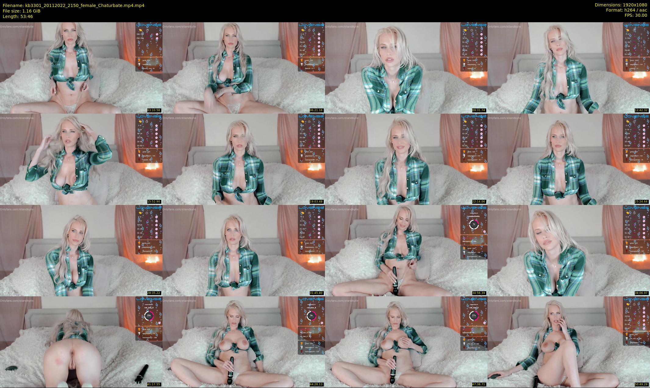 kb3301 — 54 minute Chaturbate couple cam show recording, 1080p, Nov 20, 2022