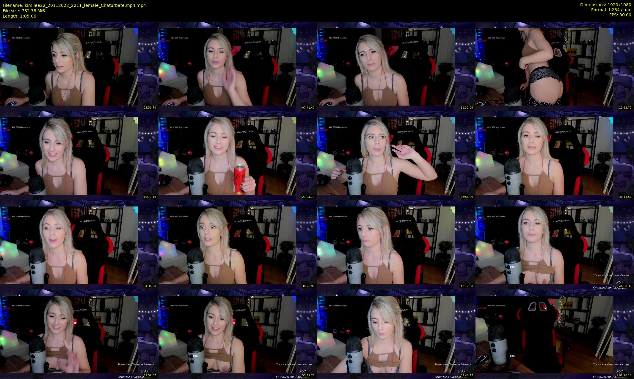 kimilee22 — 66 minute Chaturbate female cam show recording, 1080p, Nov 20, 2022