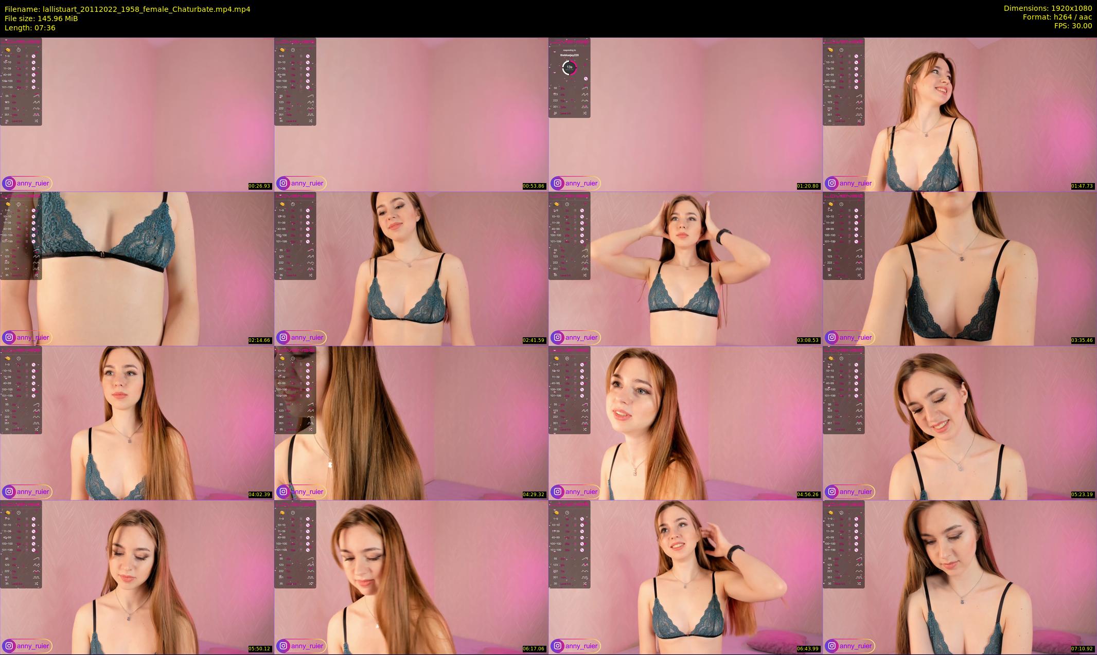 lallistuart — 8 minute Chaturbate female cam show recording, 1080p, Nov 20, 2022