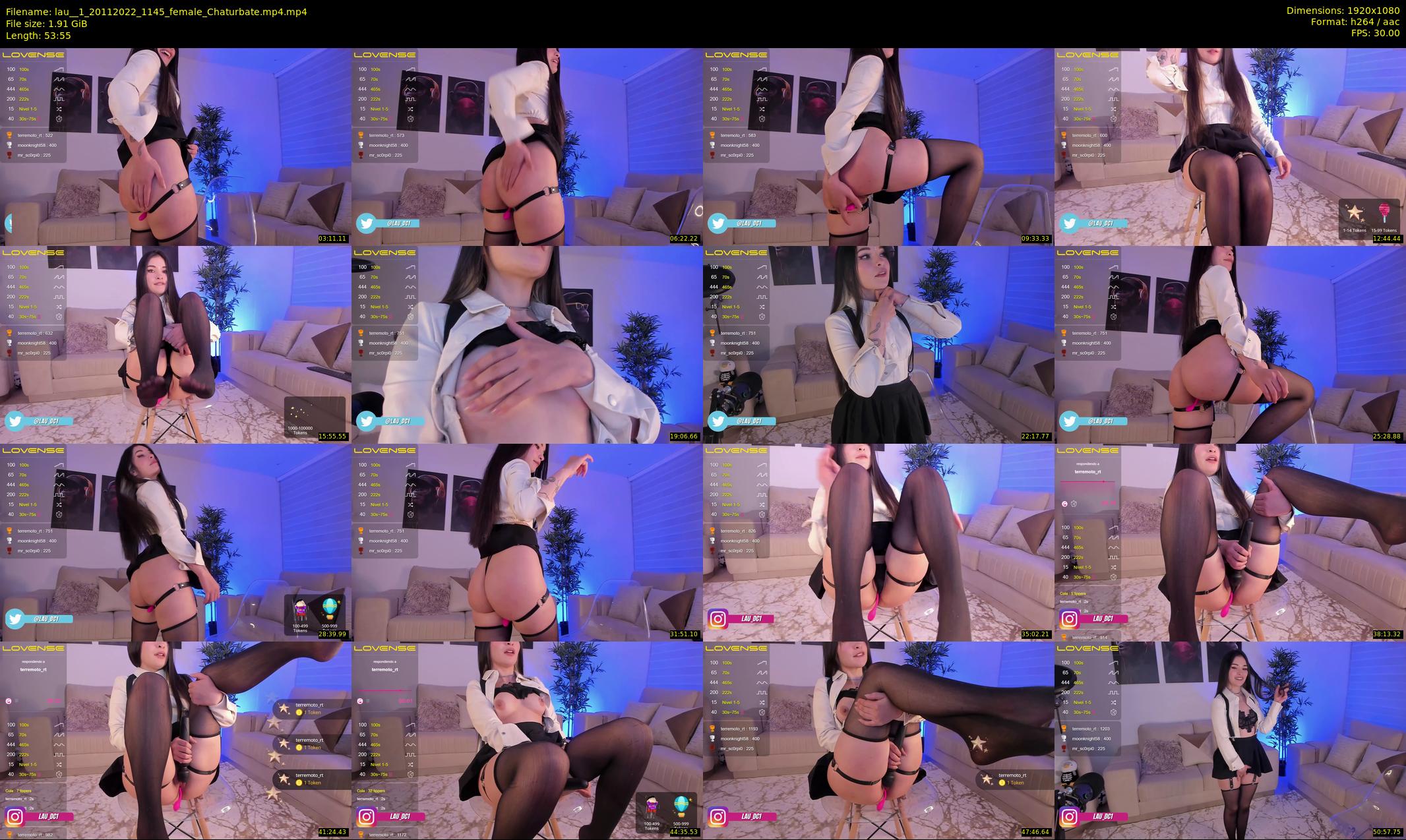 lau__1 — 54 minute Chaturbate female cam show recording, 1080p, Nov 20, 2022