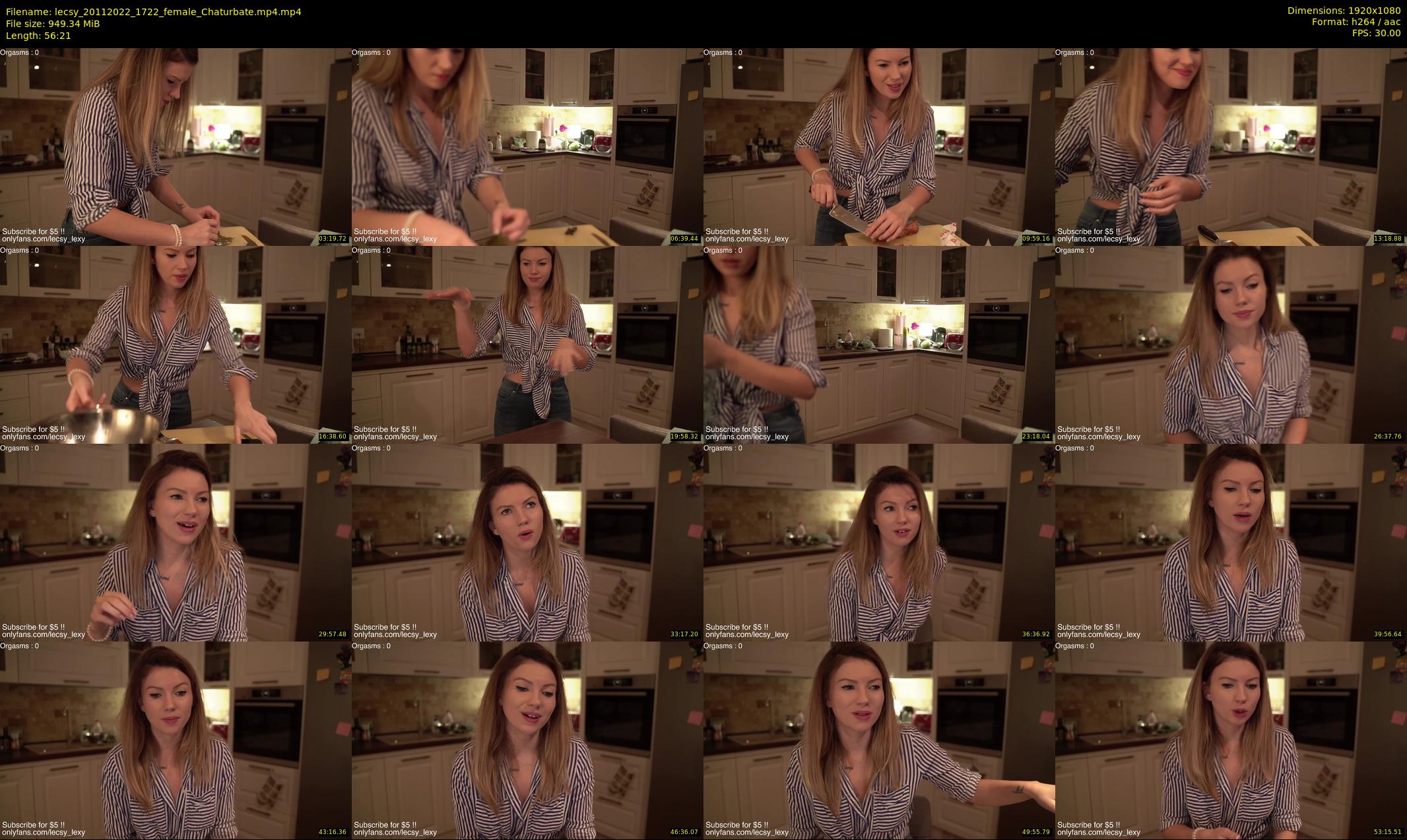 lecsy — 57 minute Chaturbate female cam show recording, 1080p, Nov 20, 2022