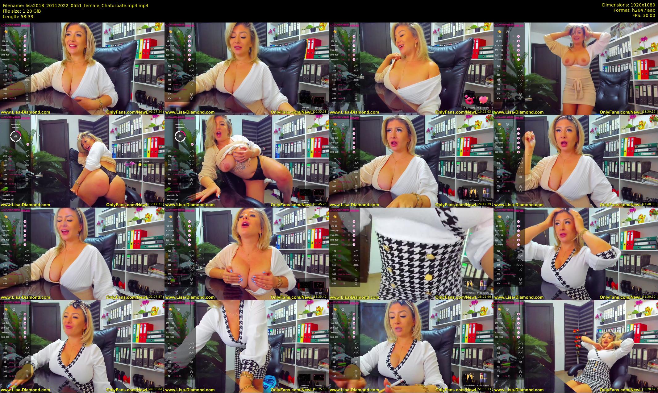 lisa2018 — 59 minute Chaturbate female cam show recording, 1080p, Nov 20, 2022