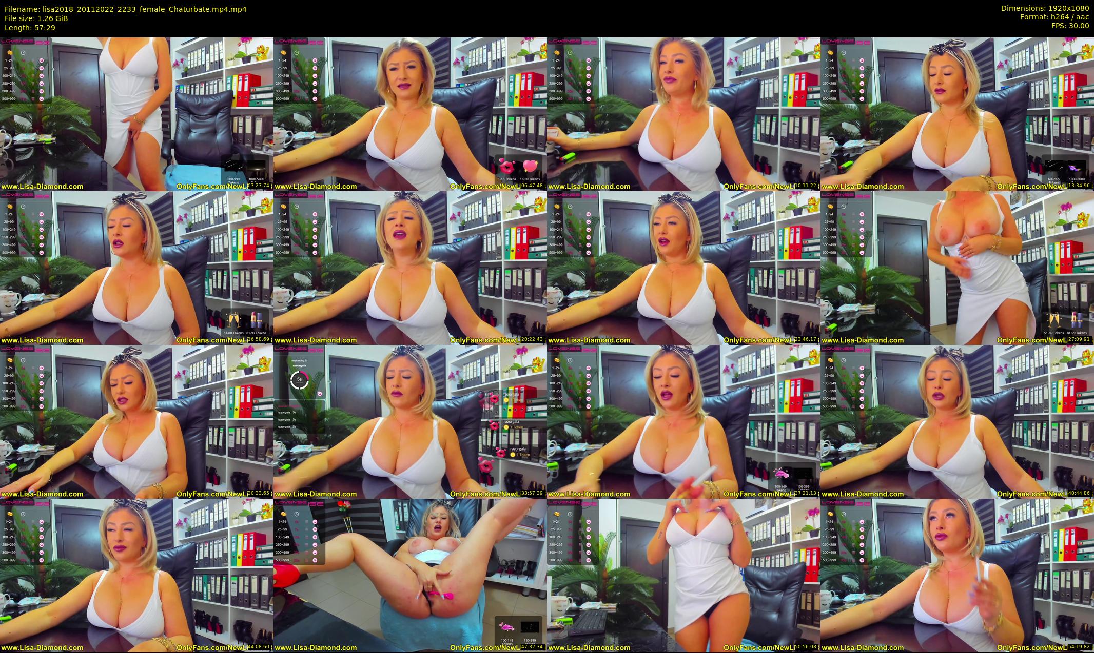 lisa2018 — 58 minute Chaturbate female cam show recording, 1080p, Nov 20, 2022