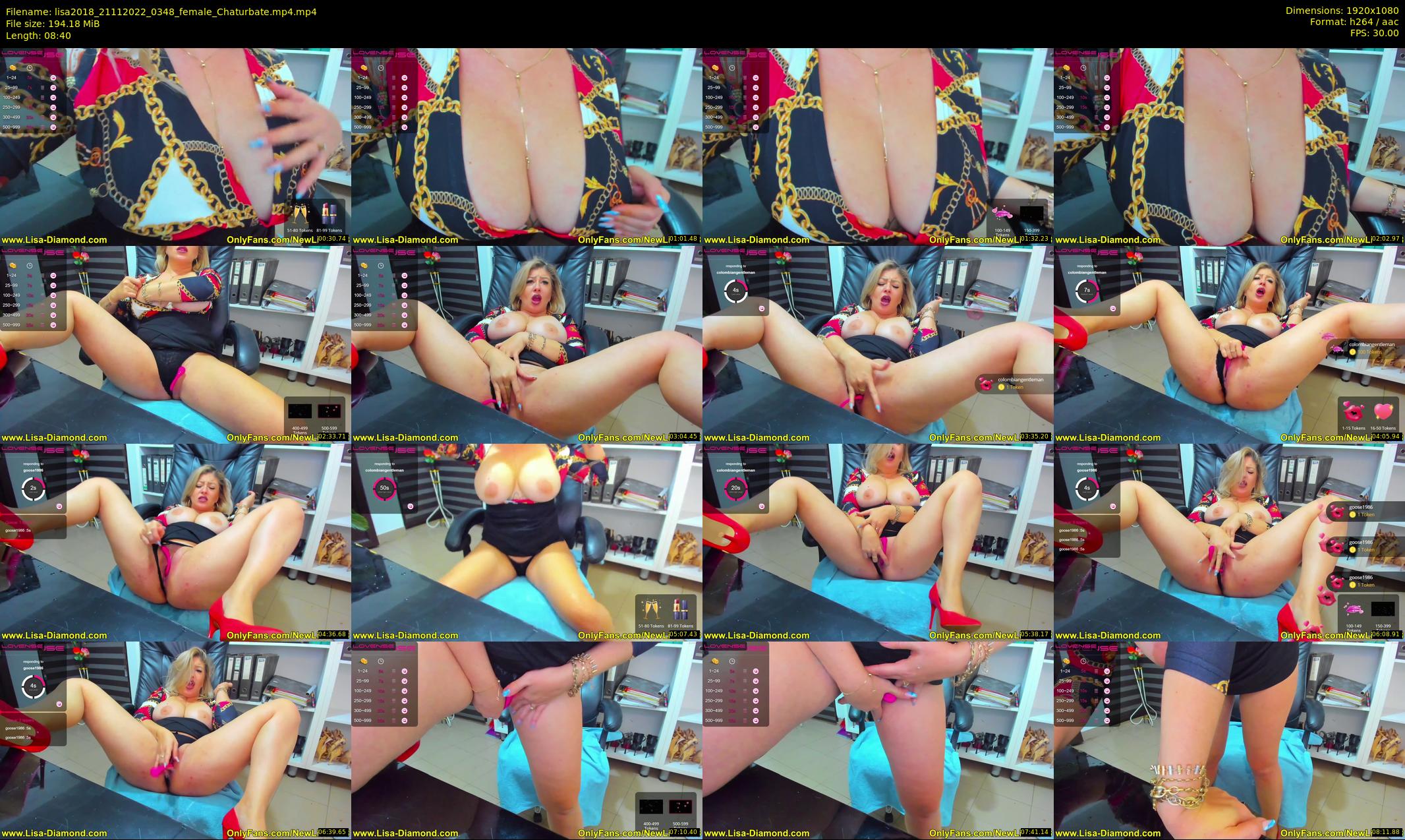 lisa2018 — 9 minute Chaturbate female cam show recording, 1080p, Nov 21, 2022