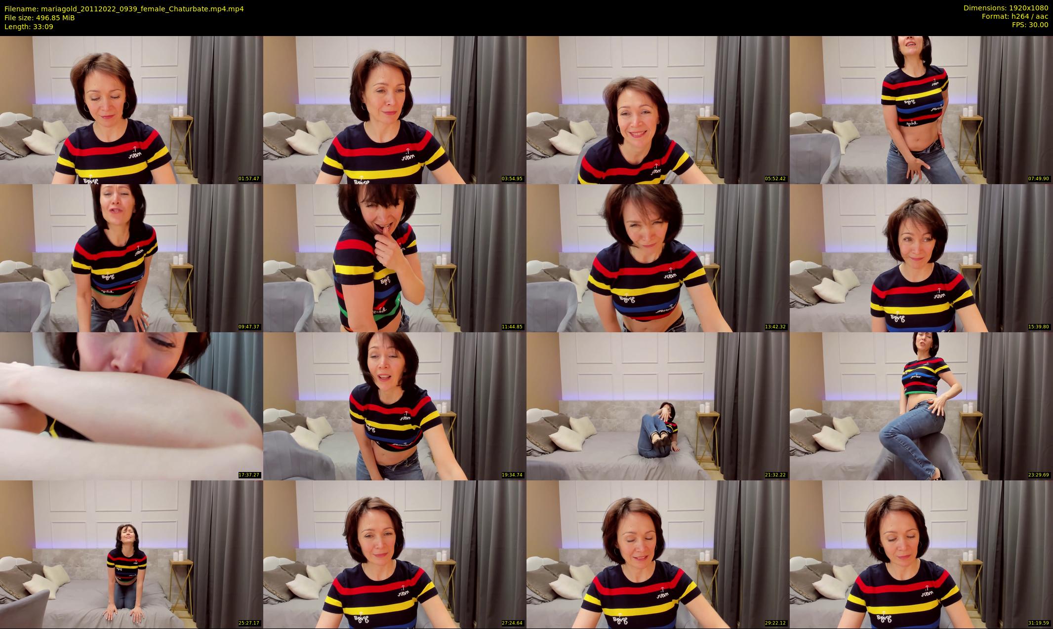 mariagold — 34 minute Chaturbate female cam show recording, 1080p, Nov 20, 2022