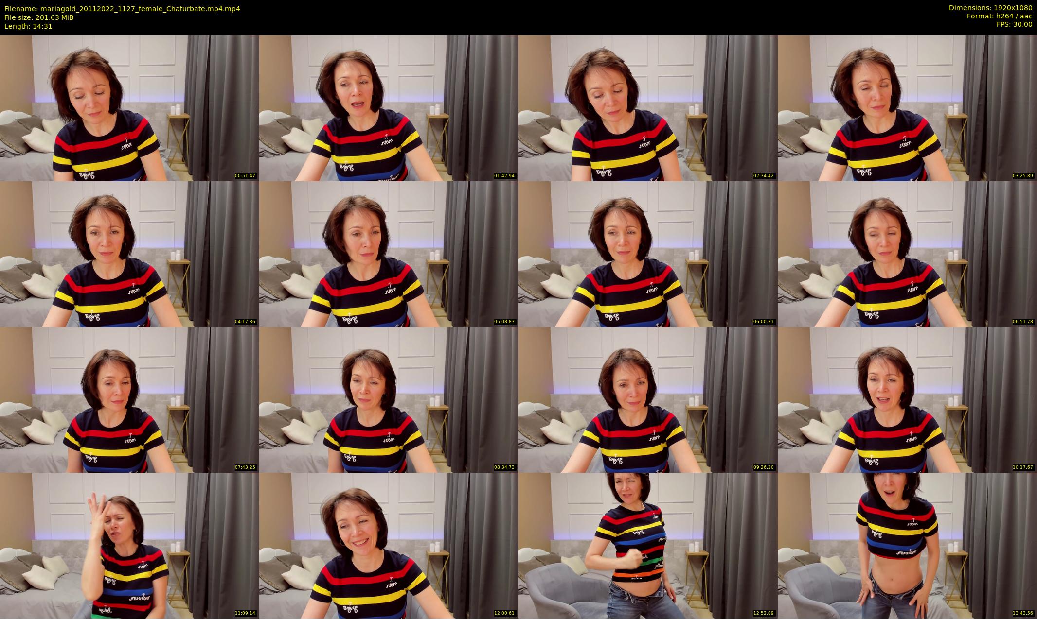 mariagold — 15 minute Chaturbate female cam show recording, 1080p, Nov 20, 2022