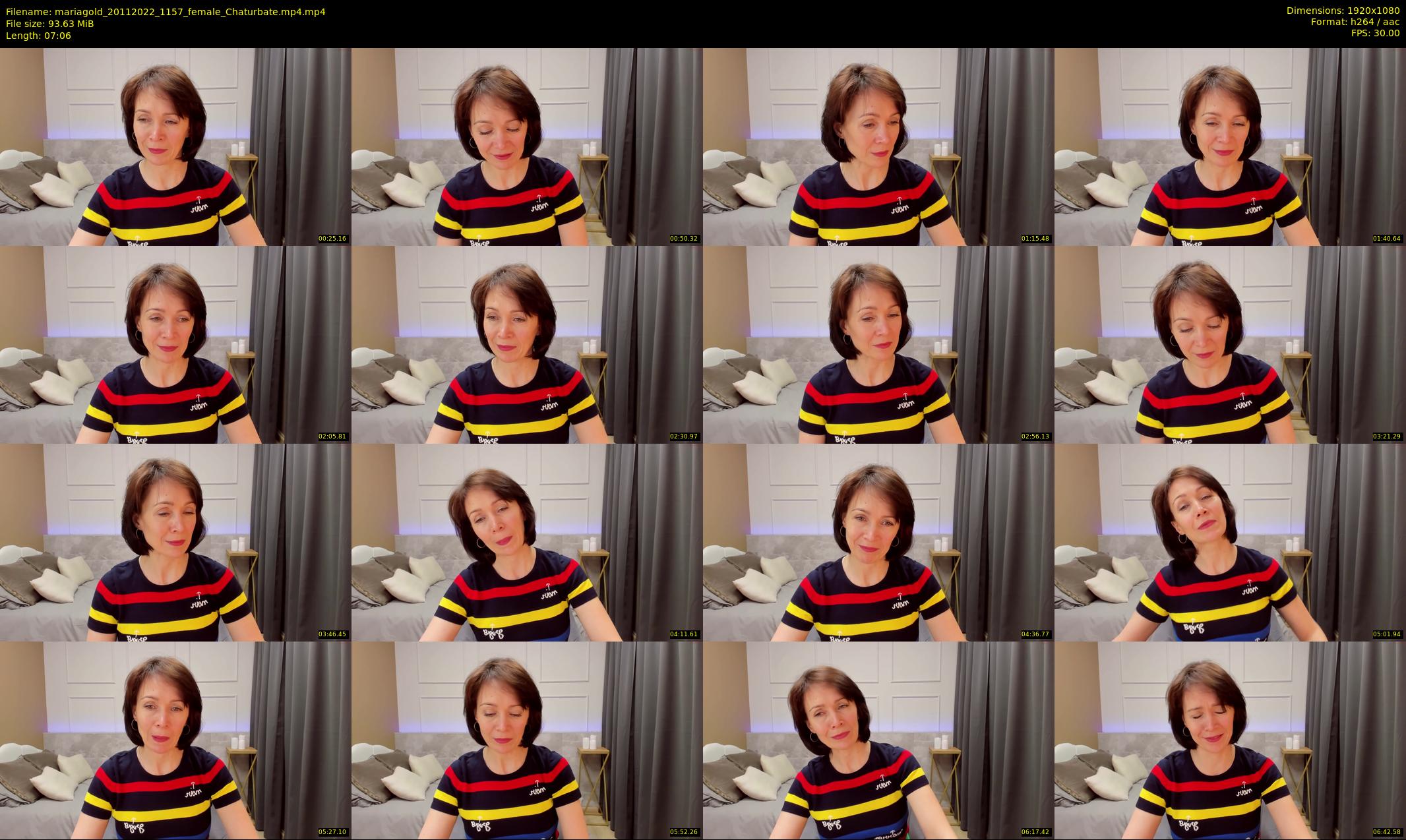 mariagold — 8 minute Chaturbate female cam show recording, 1080p, Nov 20, 2022