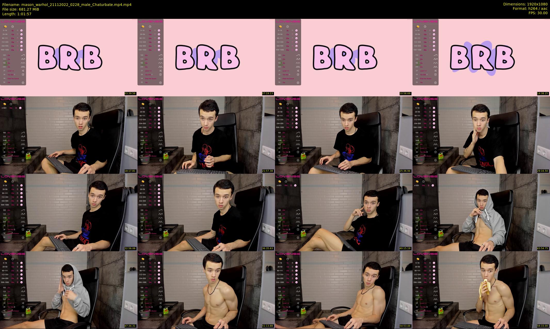 mason_warhol — 62 minute Chaturbate male cam show recording, 1080p, Nov 21, 2022