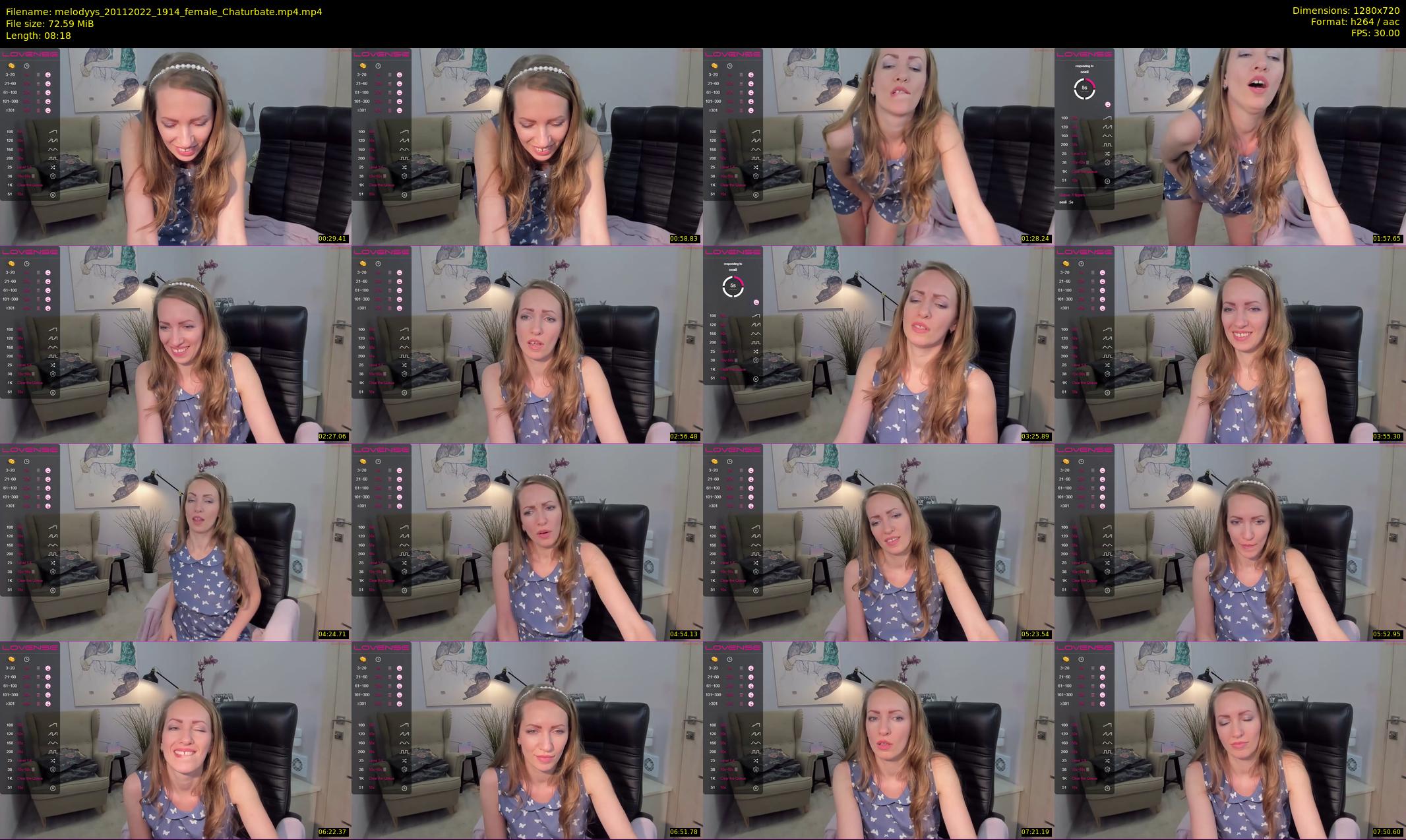 melodyys — 9 minute Chaturbate female cam show recording, 720p, Nov 20, 2022