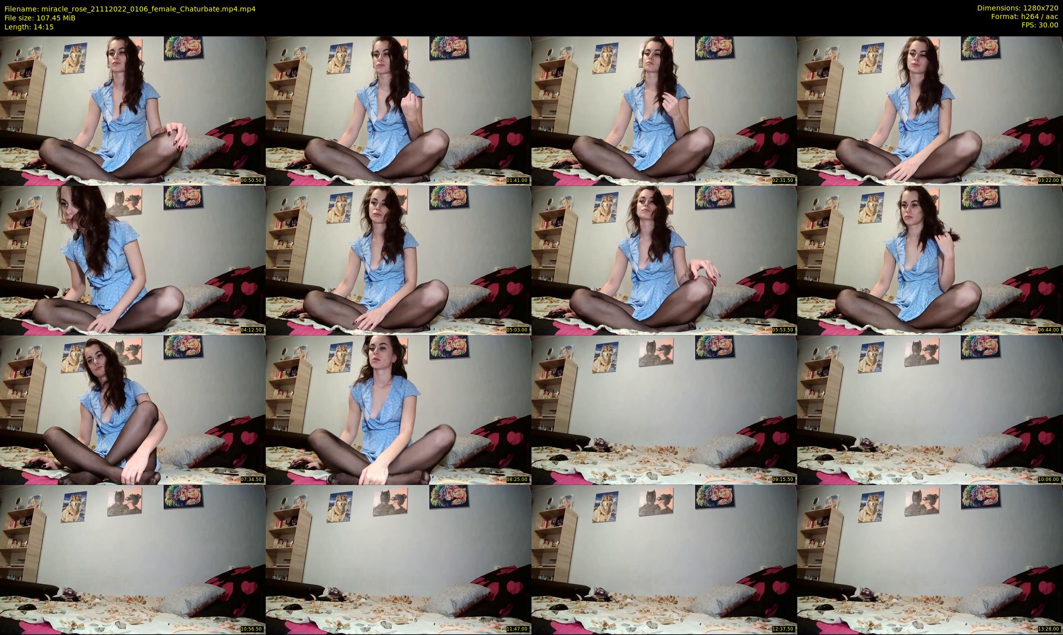 miracle_rose — 15 minute Chaturbate female cam show recording, 720p, Nov 21, 2022