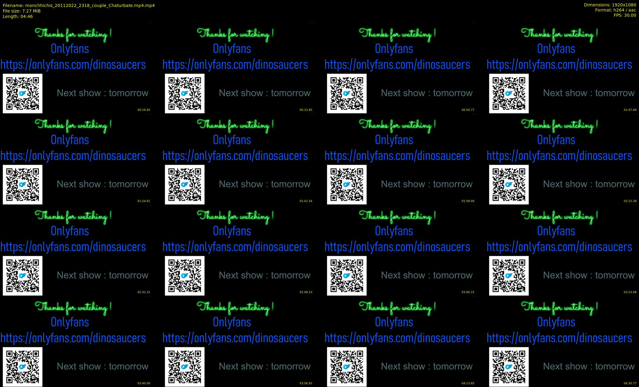 monchhichis — 5 minute Chaturbate couple cam show recording, 1080p, Nov 20, 2022