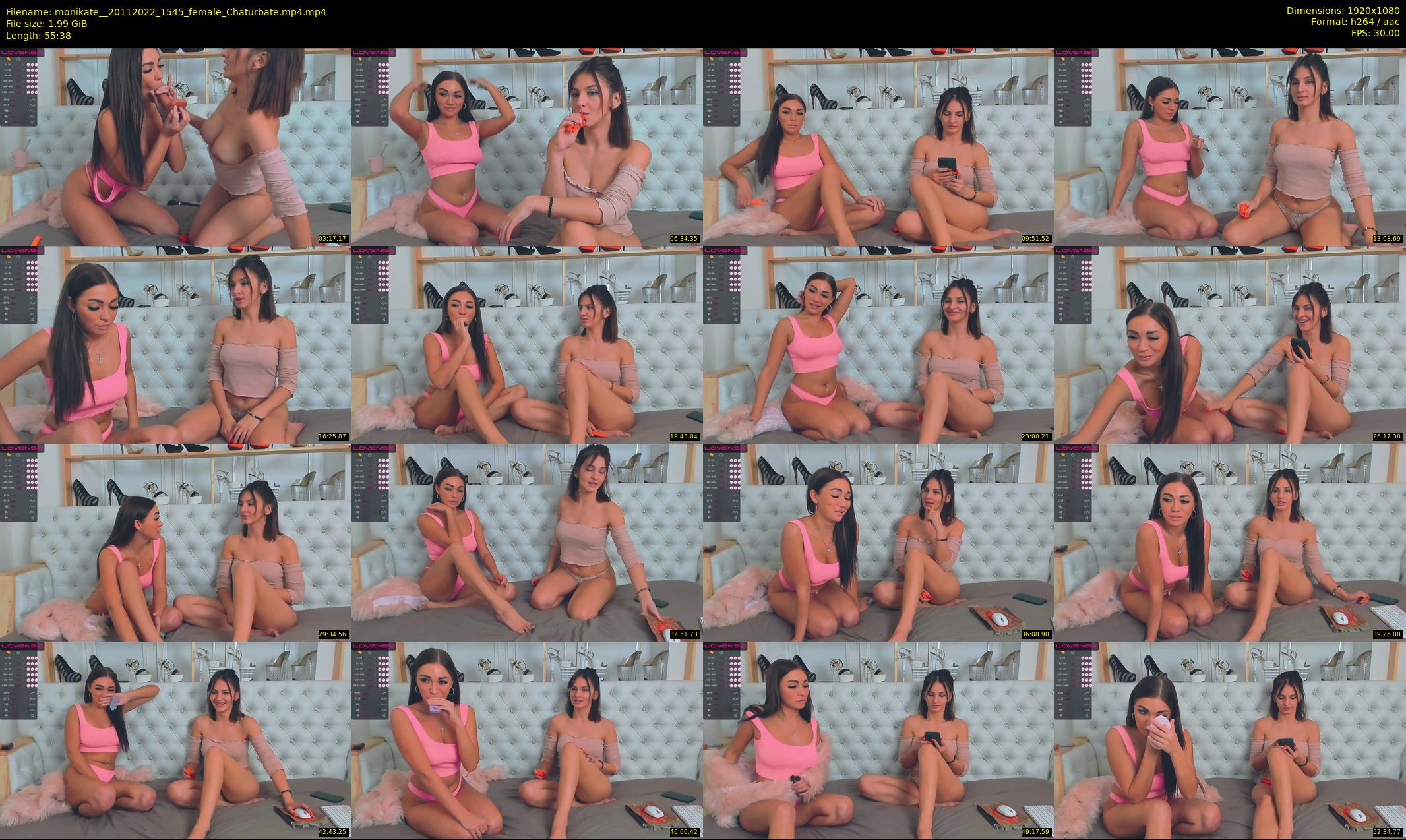 monikate_ — 56 minute Chaturbate couple cam show recording, 1080p, Nov 20, 2022