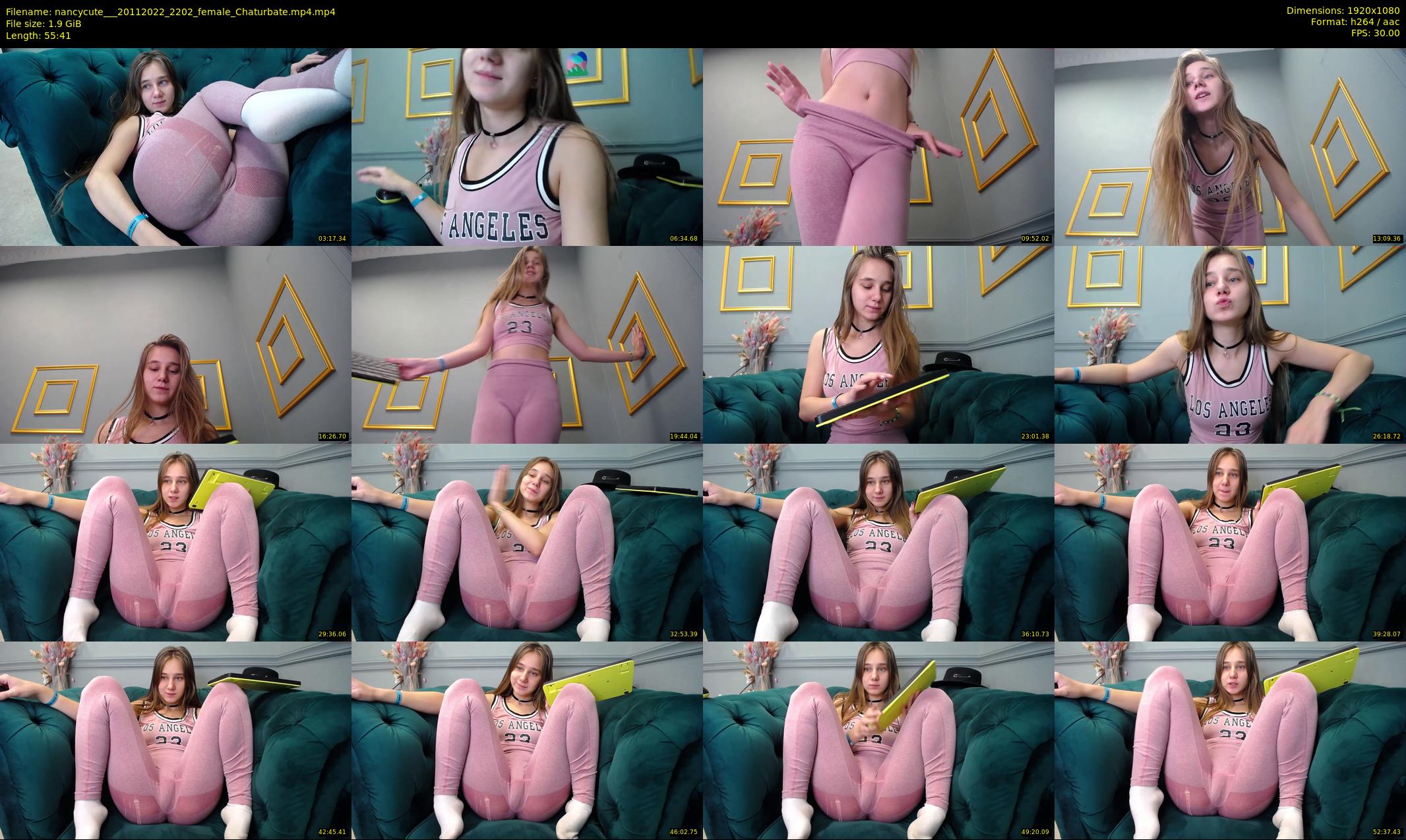 nancycute__ — 56 minute Chaturbate female cam show recording, 1080p, Nov 20, 2022