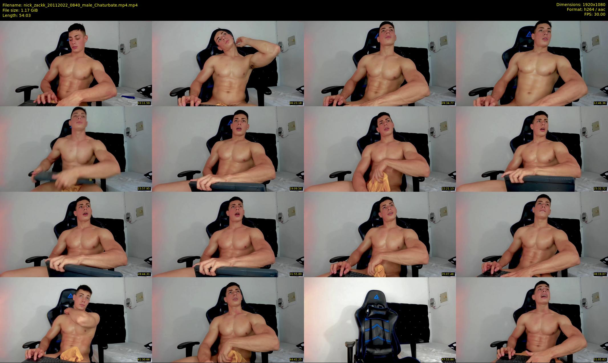 nick_zackk — 55 minute Chaturbate male cam show recording, 1080p, Nov 20, 2022