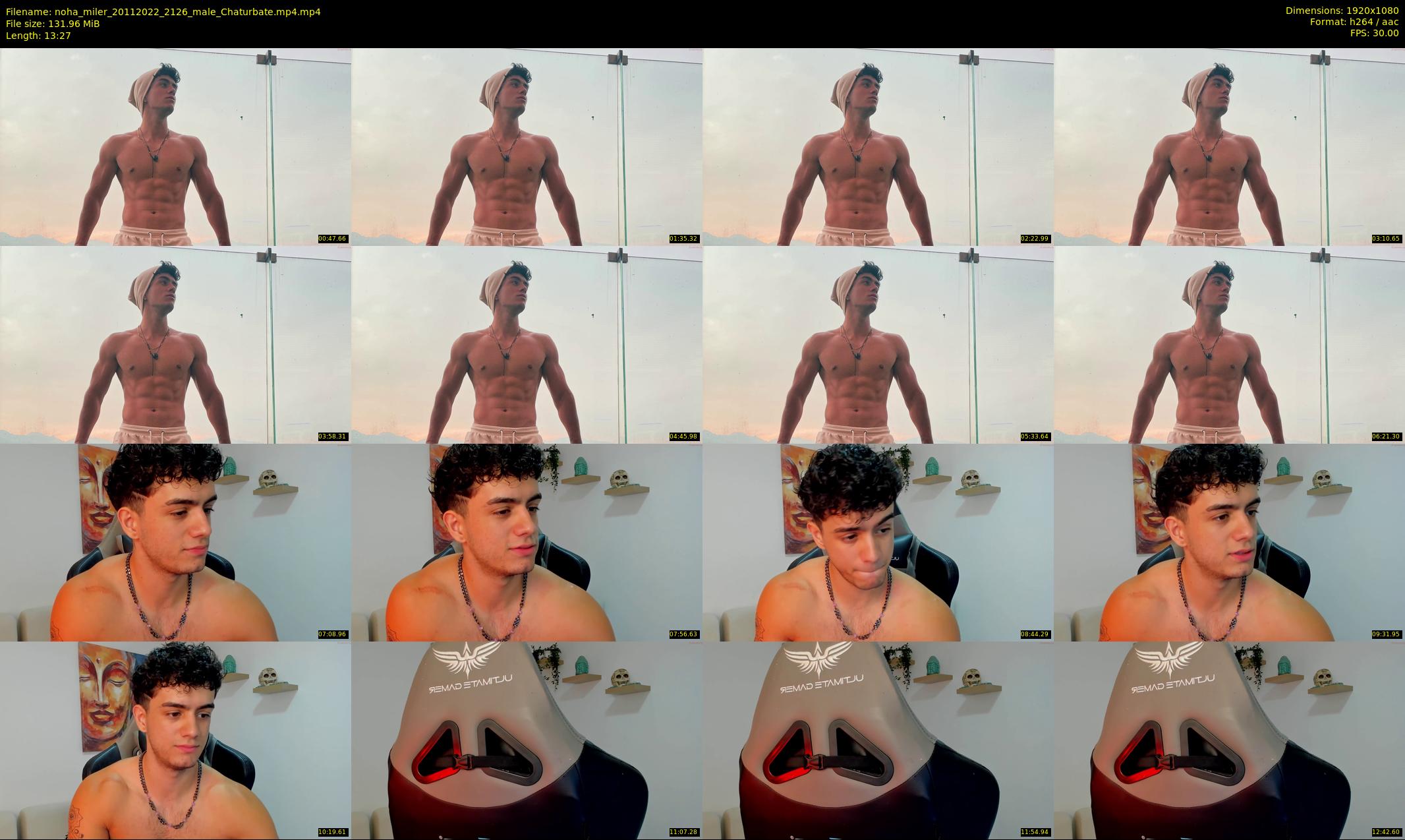 noha_miler — 14 minute Chaturbate male cam show recording, 1080p, Nov 20, 2022