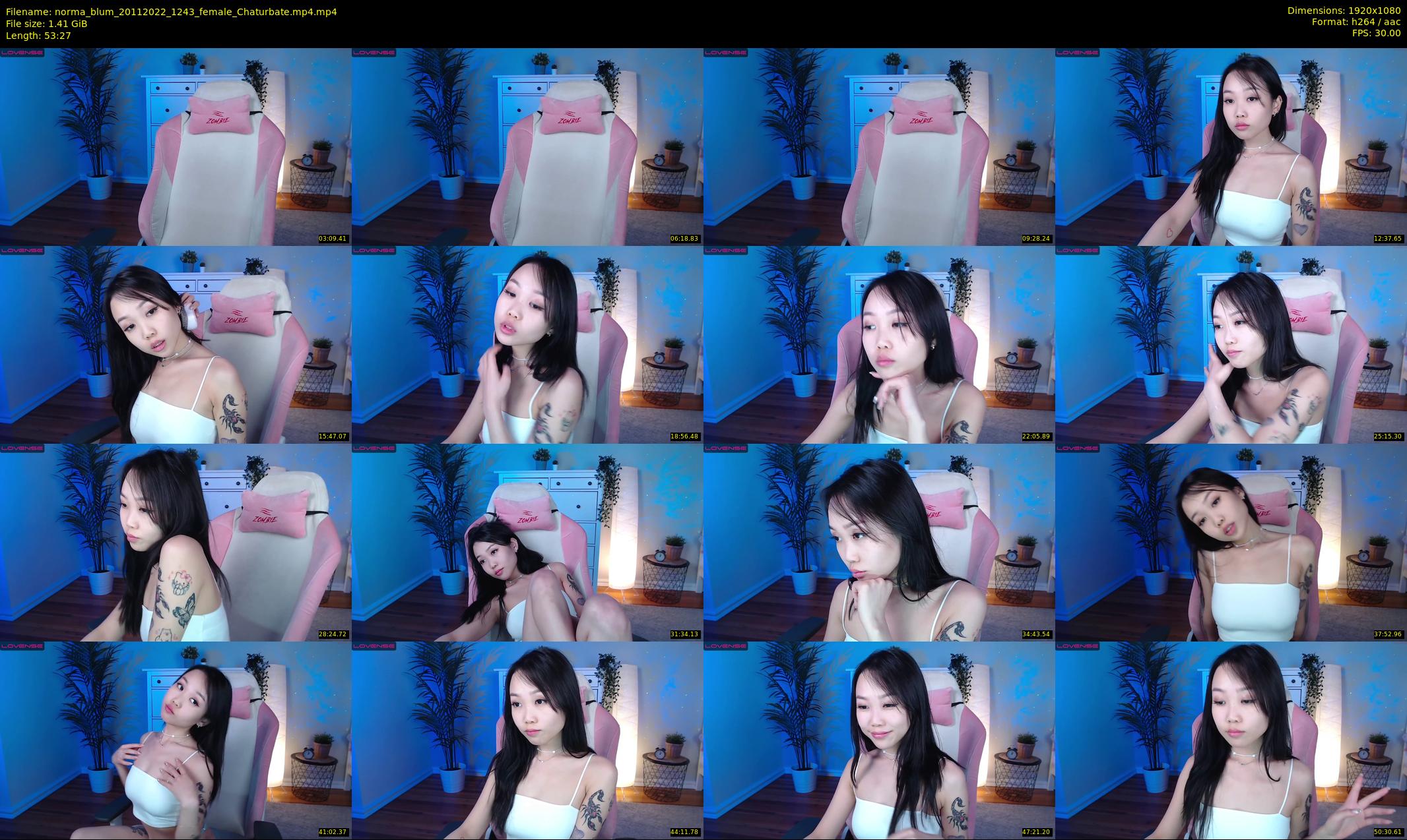 norma_blum — 54 minute Chaturbate female cam show recording, 1080p, Nov 20, 2022