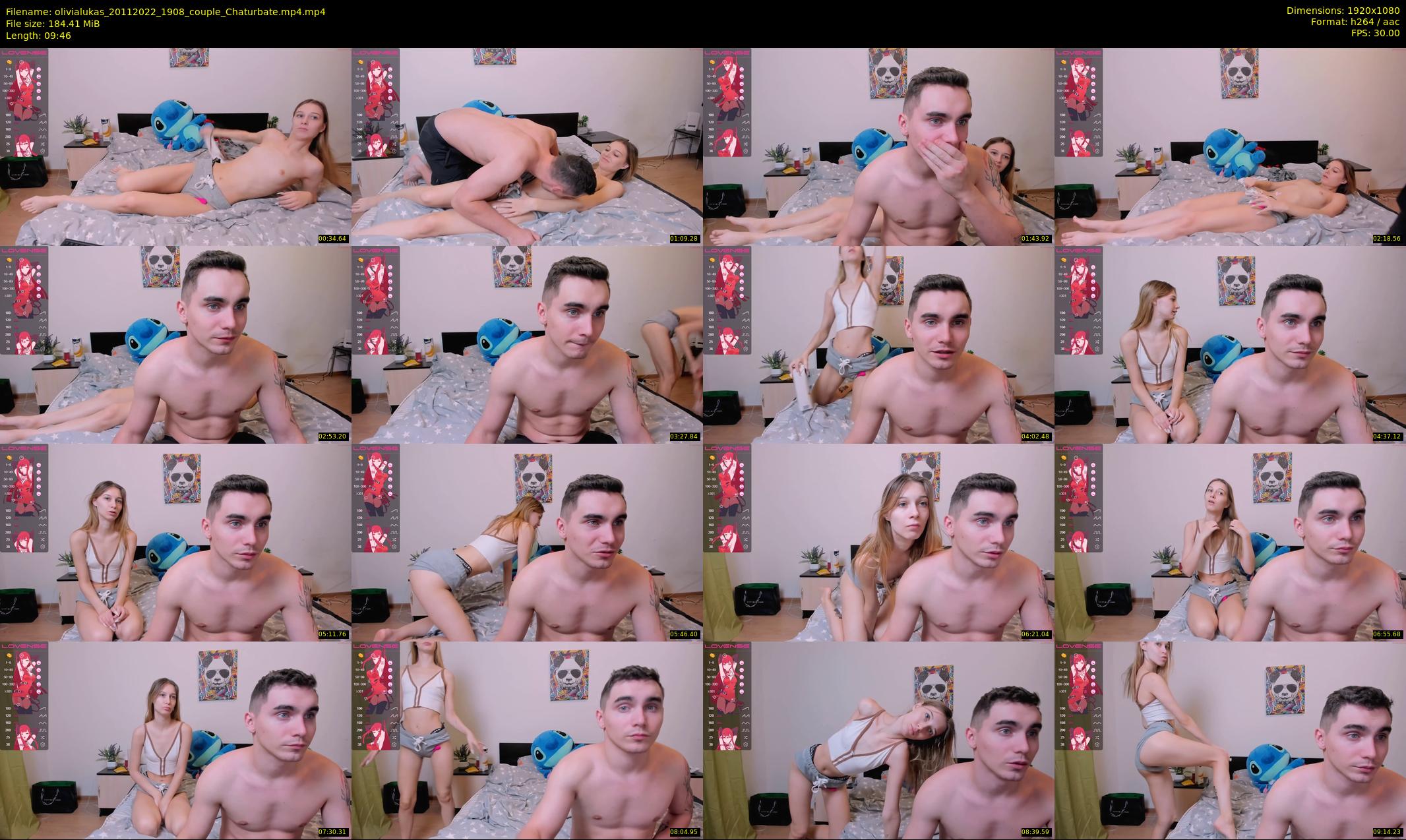 olivialukas — 10 minute Chaturbate couple cam show recording, 1080p, Nov 20, 2022