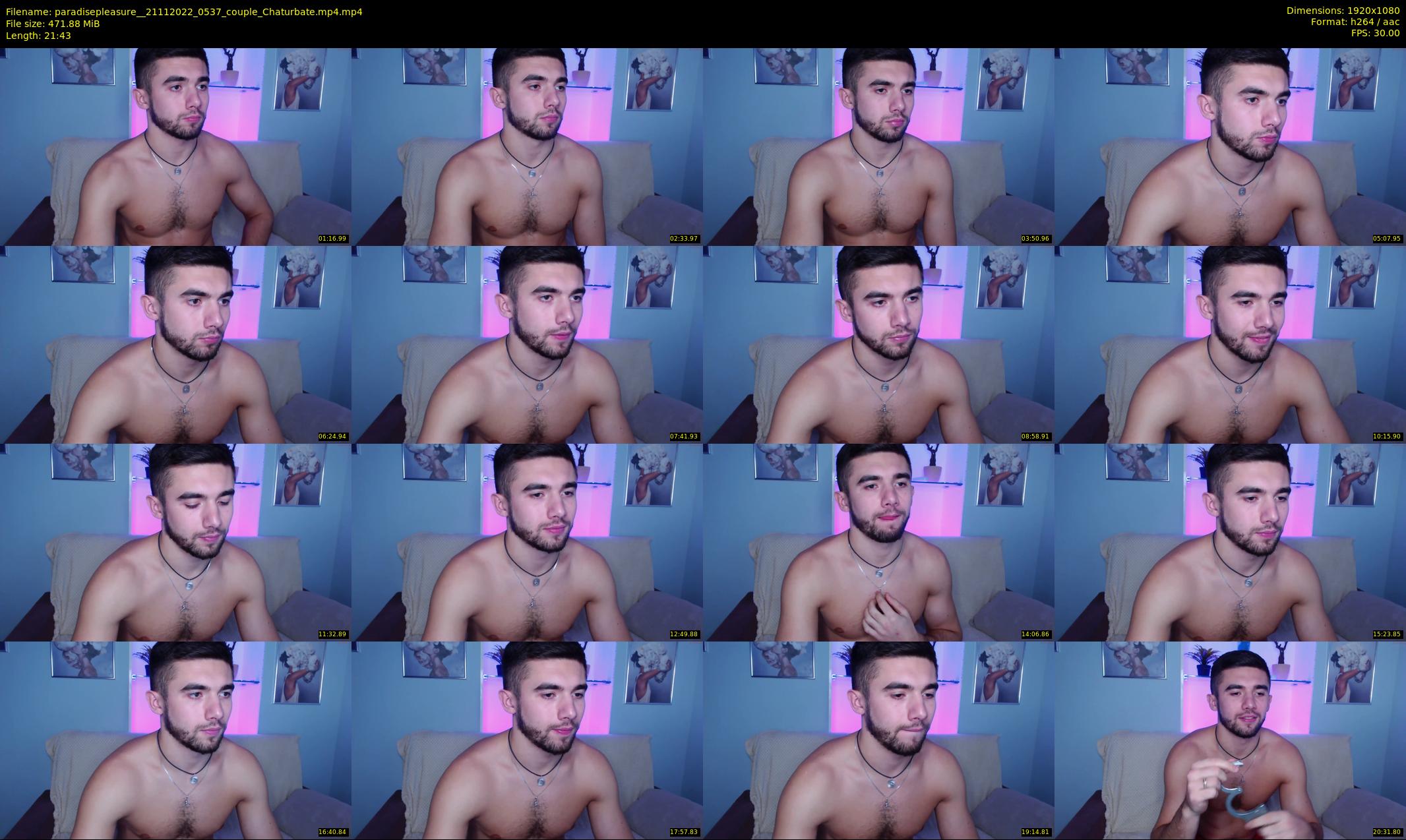 paradisepleasure_ — 22 minute Chaturbate couple cam show recording, 1080p, Nov 21, 2022