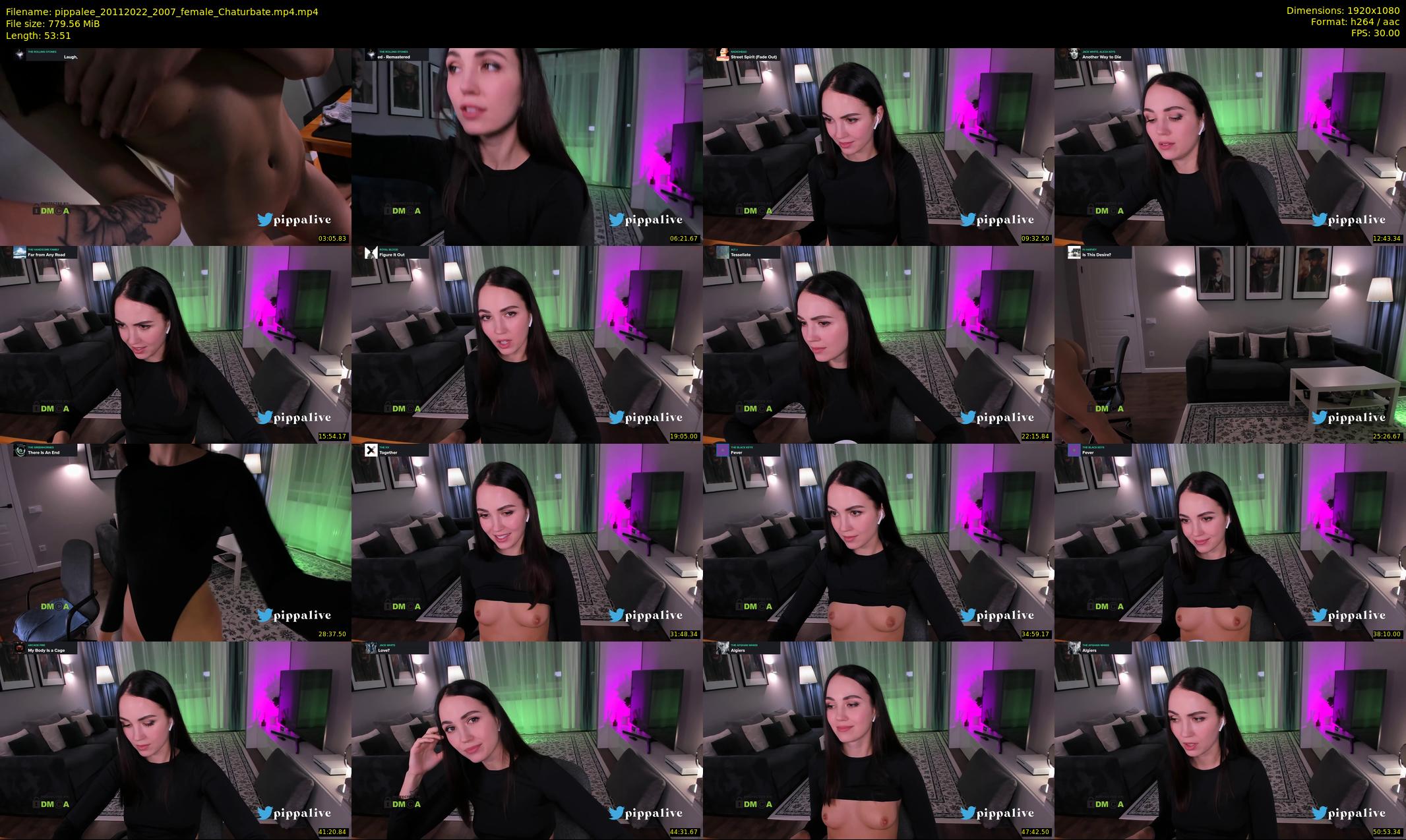 pippalee — 54 minute Chaturbate female cam show recording, 1080p, Nov 20, 2022