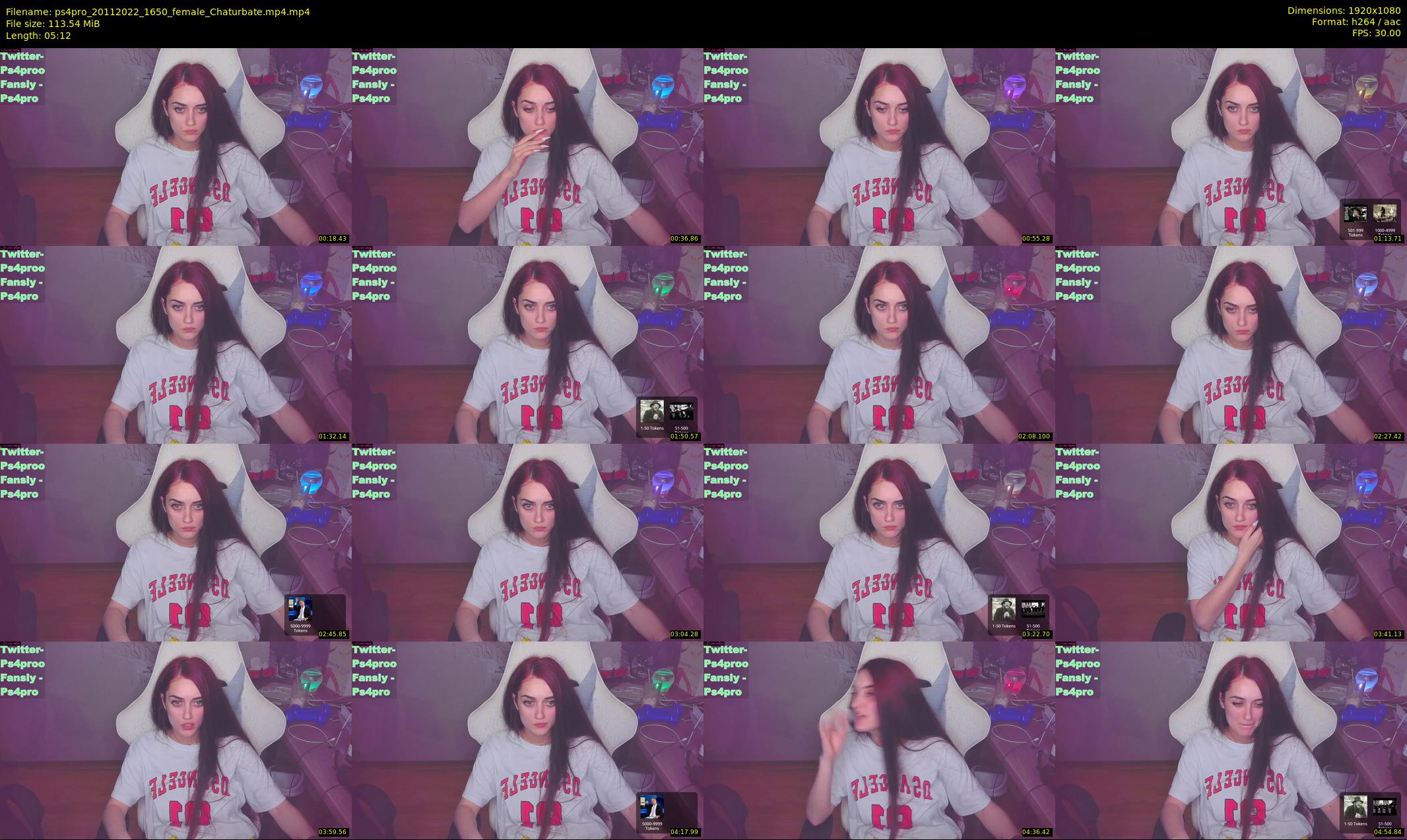 ps4pro — 6 minute Chaturbate female cam show recording, 1080p, Nov 20, 2022