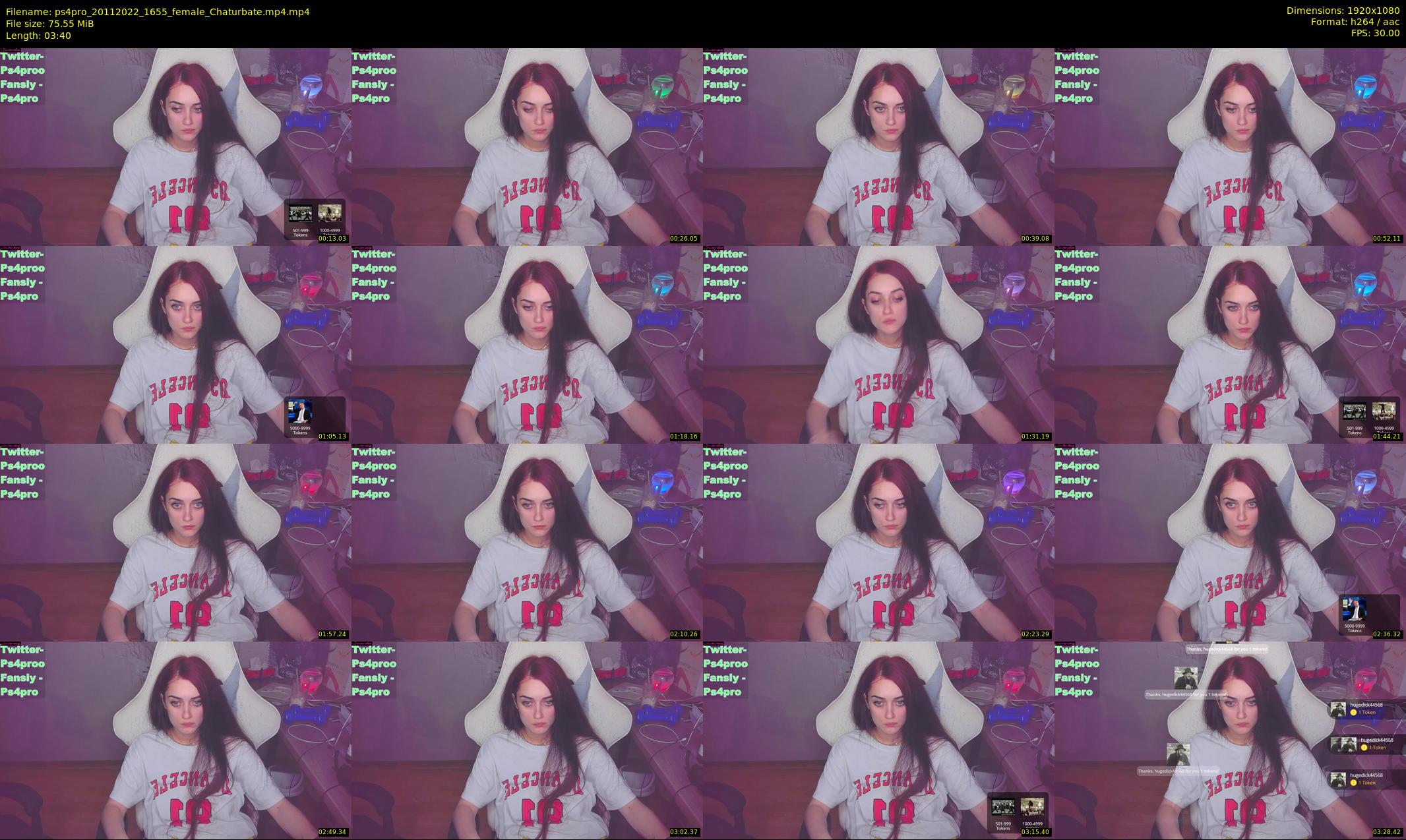 ps4pro — 4 minute Chaturbate female cam show recording, 1080p, Nov 20, 2022