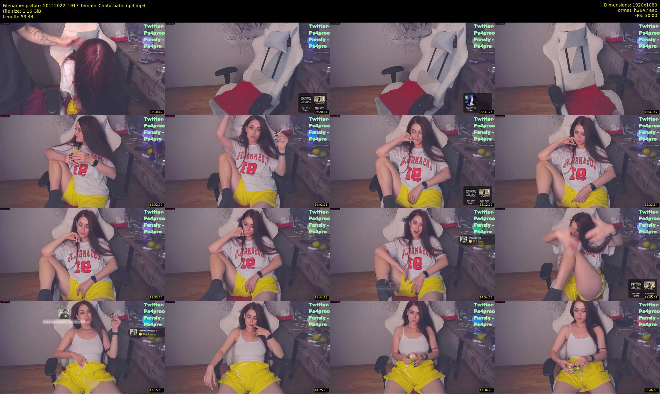 ps4pro — 54 minute Chaturbate female cam show recording, 1080p, Nov 20, 2022