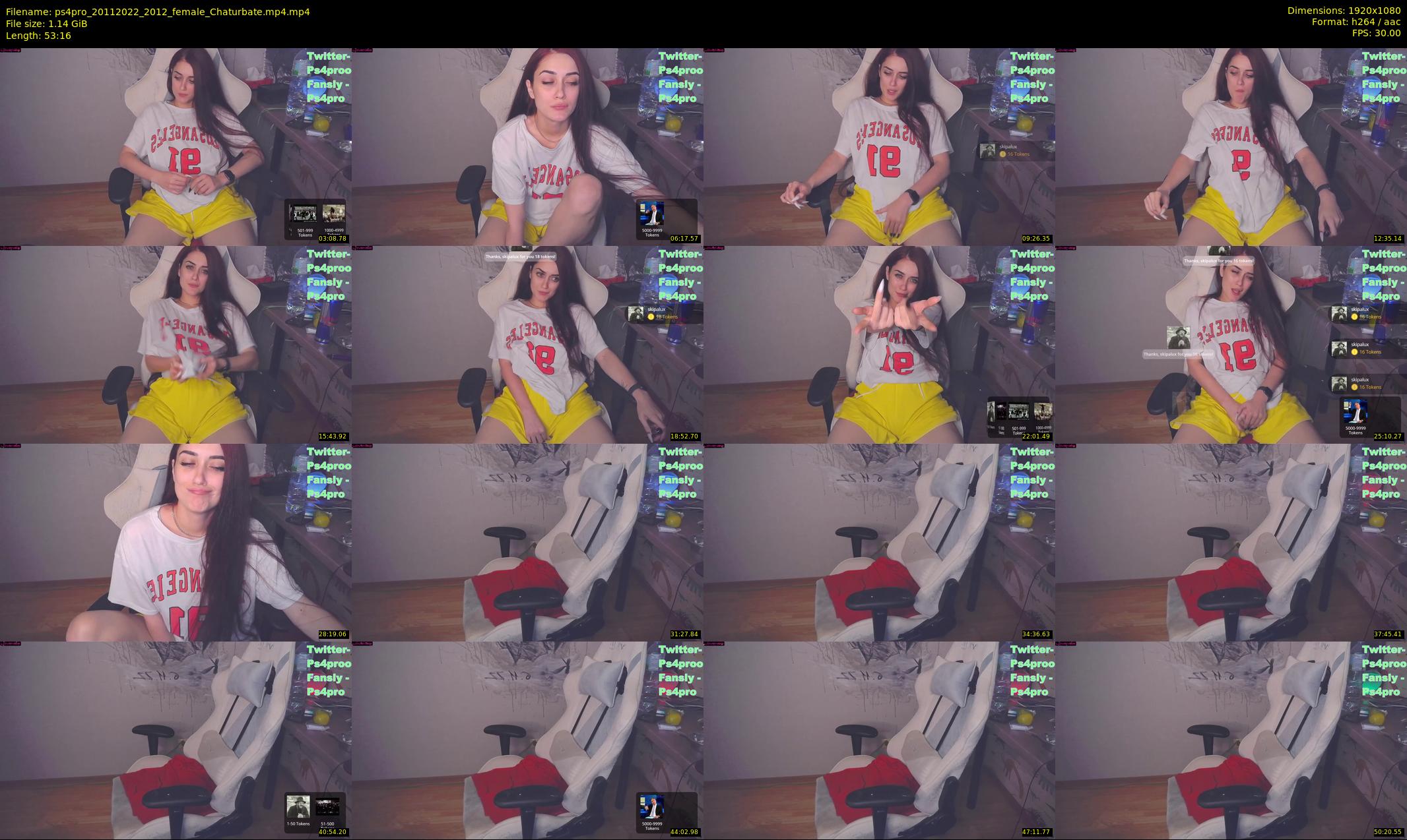 ps4pro — 54 minute Chaturbate female cam show recording, 1080p, Nov 20, 2022