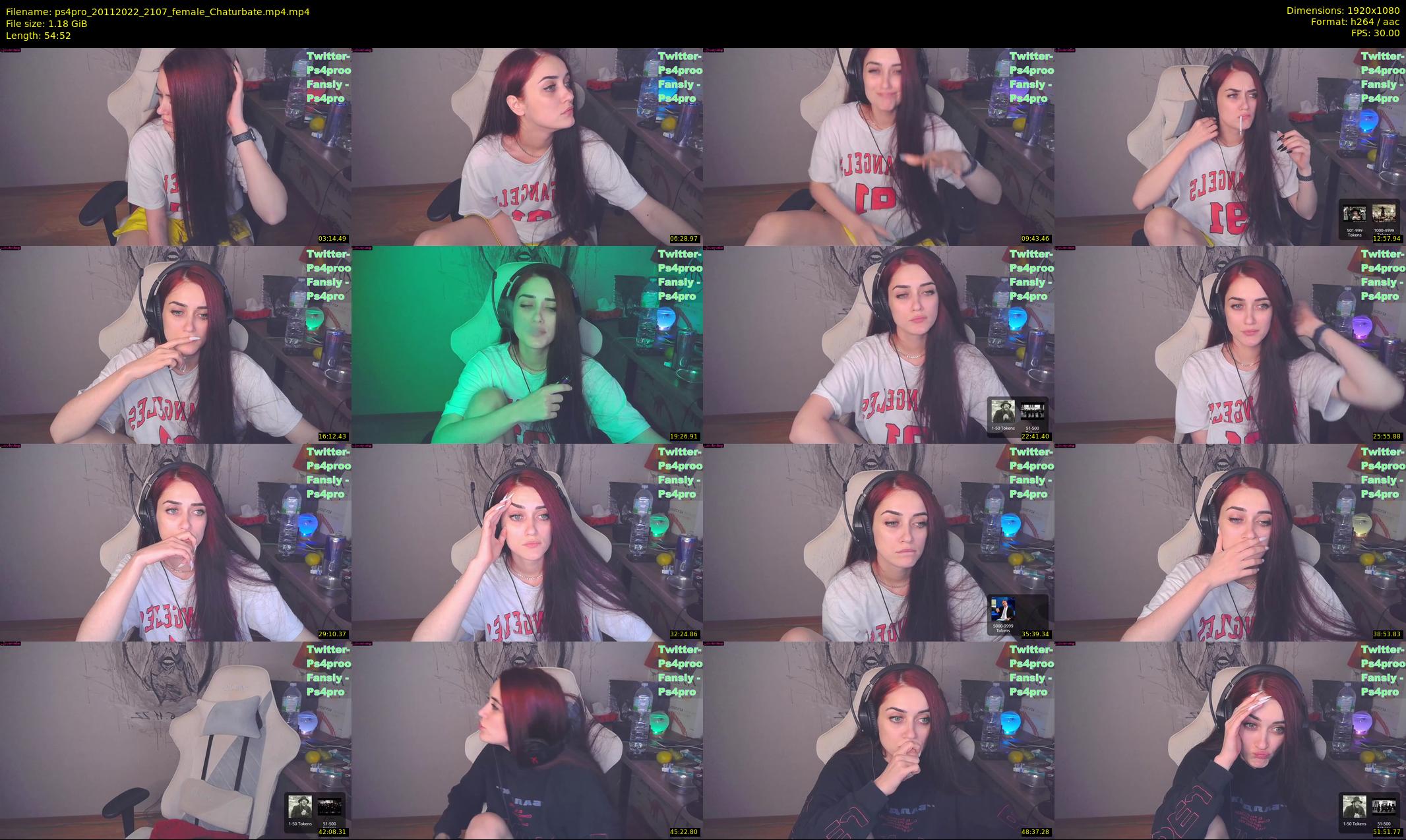 ps4pro — 55 minute Chaturbate female cam show recording, 1080p, Nov 20, 2022