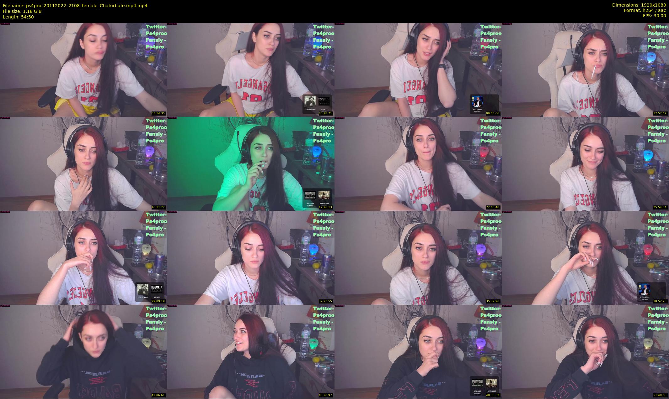 ps4pro — 55 minute Chaturbate female cam show recording, 1080p, Nov 20, 2022