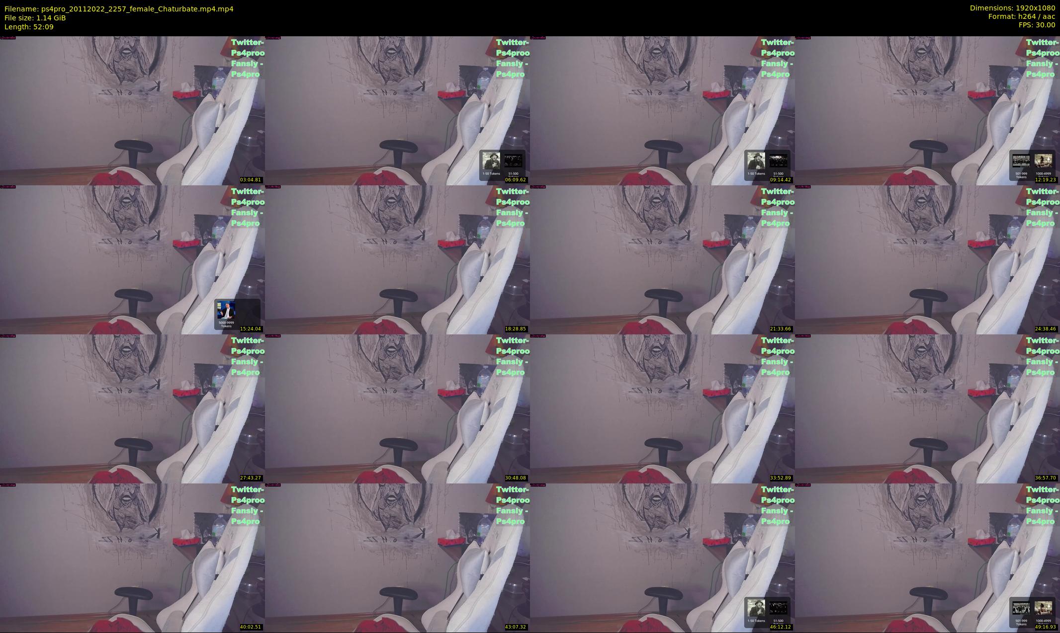 ps4pro — 53 minute Chaturbate female cam show recording, 1080p, Nov 20, 2022