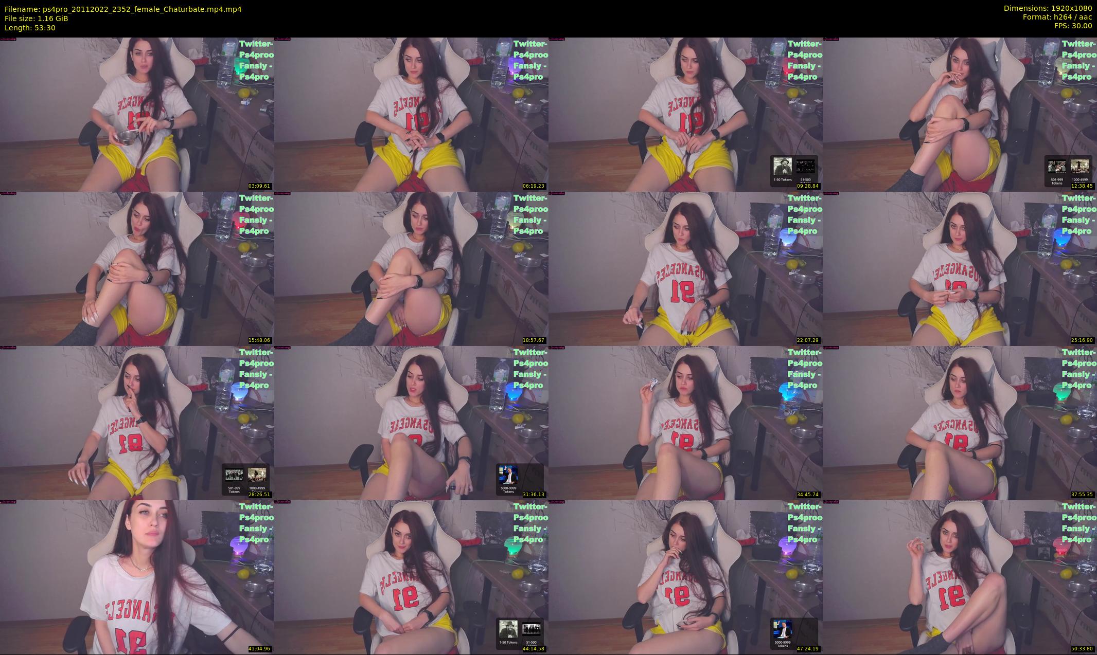 ps4pro — 54 minute Chaturbate female cam show recording, 1080p, Nov 20, 2022