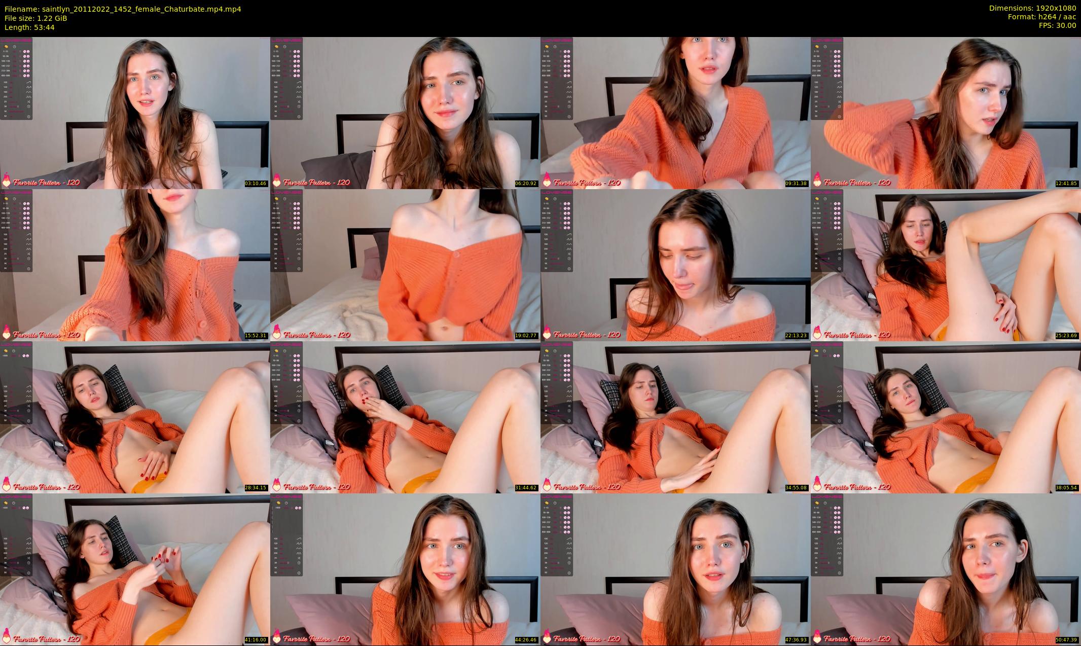 saintlyn — 54 minute Chaturbate female cam show recording, 1080p, Nov 20, 2022