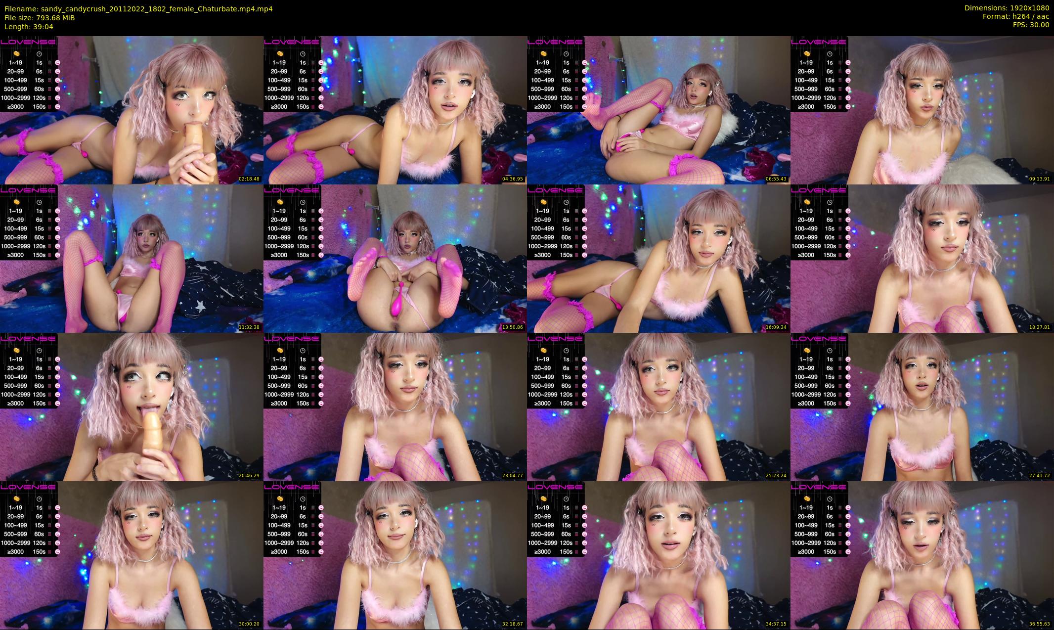 sandy_candycrush — 40 minute Chaturbate female cam show recording, 1080p, Nov 20, 2022