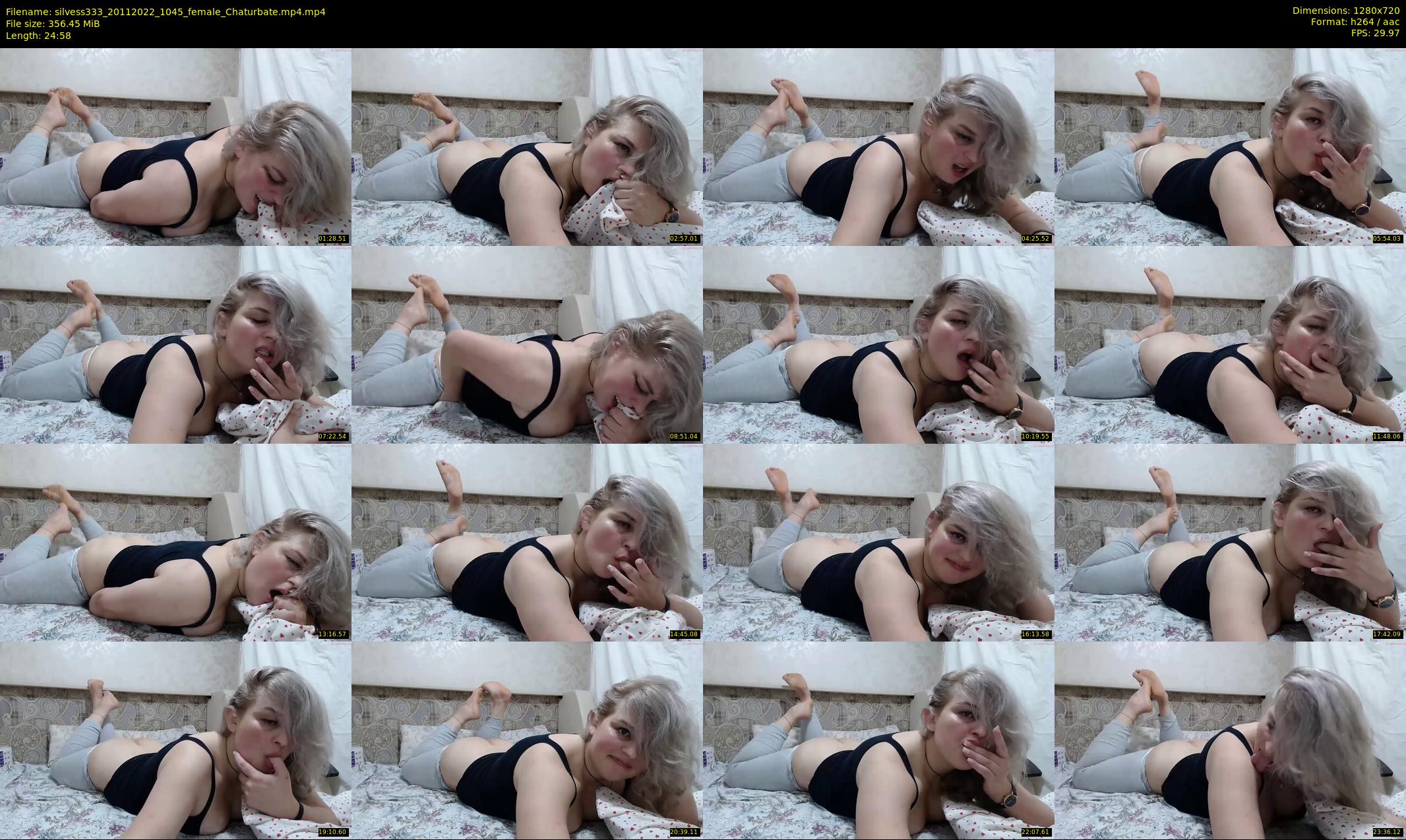 silvess333 — 25 minute Chaturbate female cam show recording, 720p, Nov 20, 2022