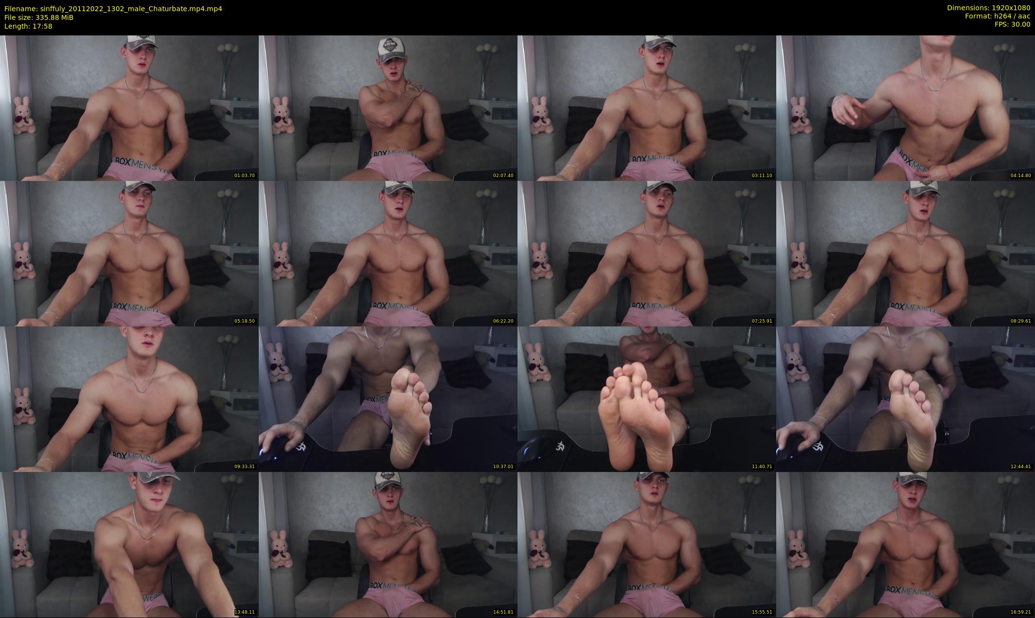 sinffuly — 18 minute Chaturbate male cam show recording, 1080p, Nov 20, 2022